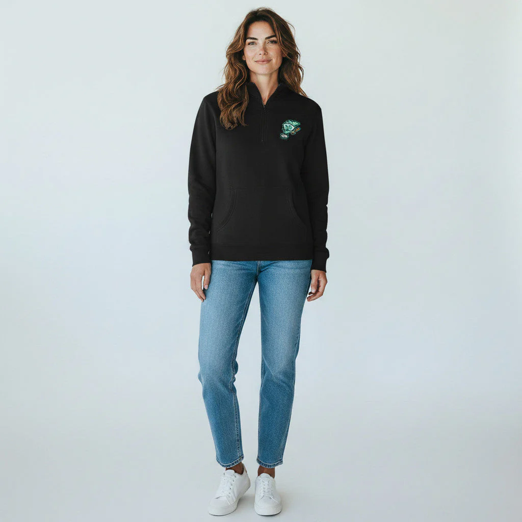 1/4 Zip Wisconsin Supper Clubbers Grasshopper