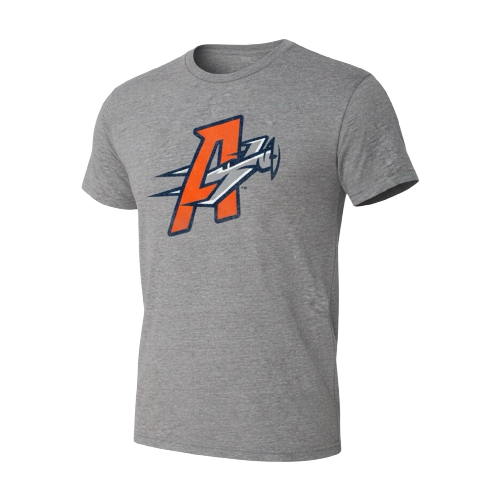 108 Stitches ALT2 A-Racer Vintage Gray Tri-Blend Short Sleeve T-Shirt