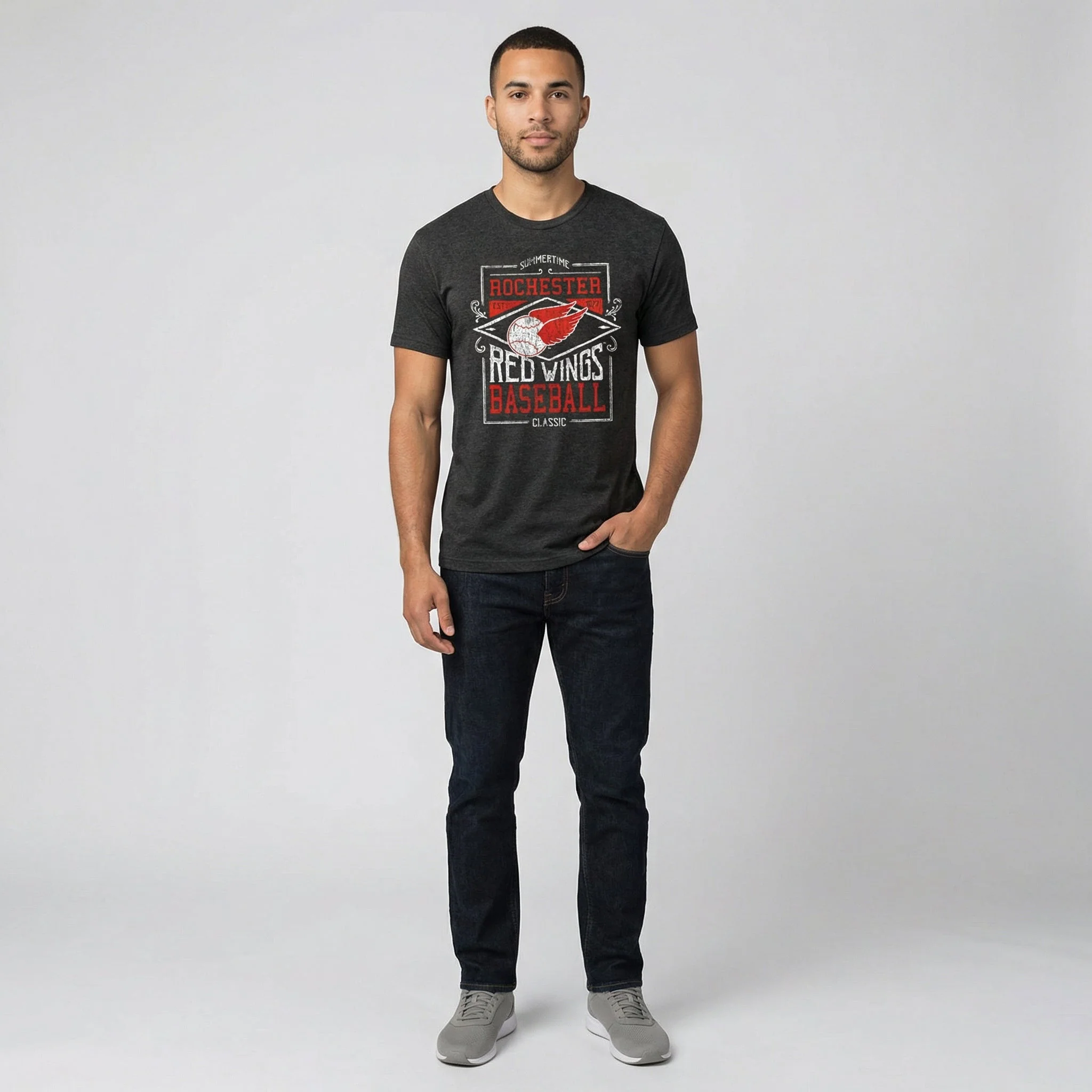 108 Stitches Classic Label Tee - Image 2