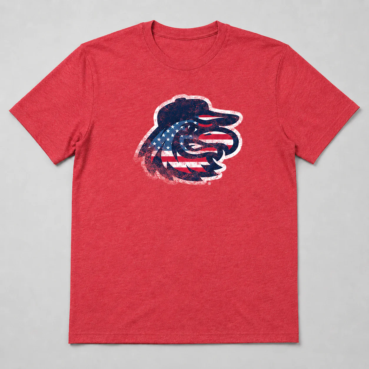 108 Stitches Red America 250 Tee