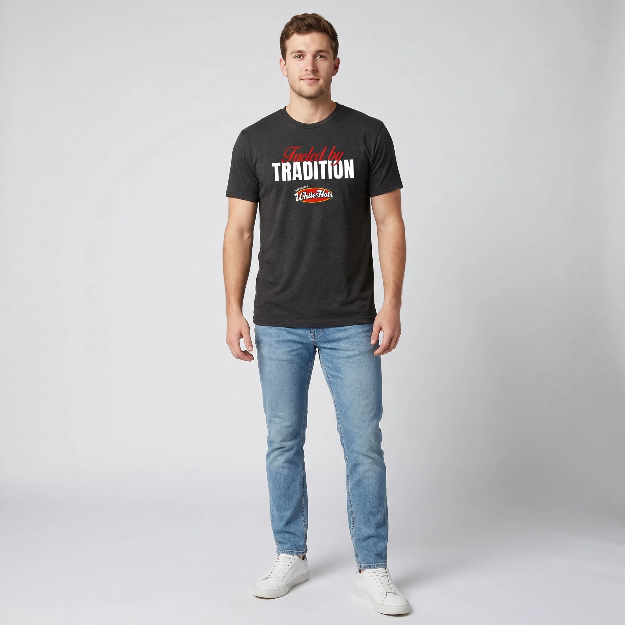 108 Stitches White Hots Fueled by Tradition Tee - Image 3