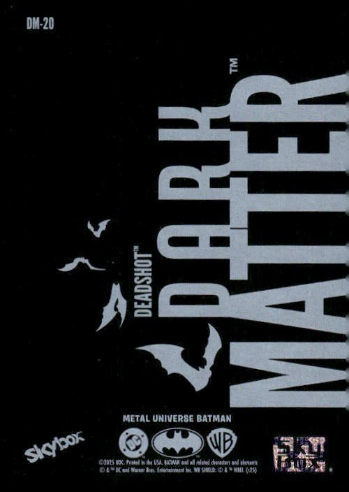 2023 Skybox Metal Universe Batman Dark Matter #DM - Image 2