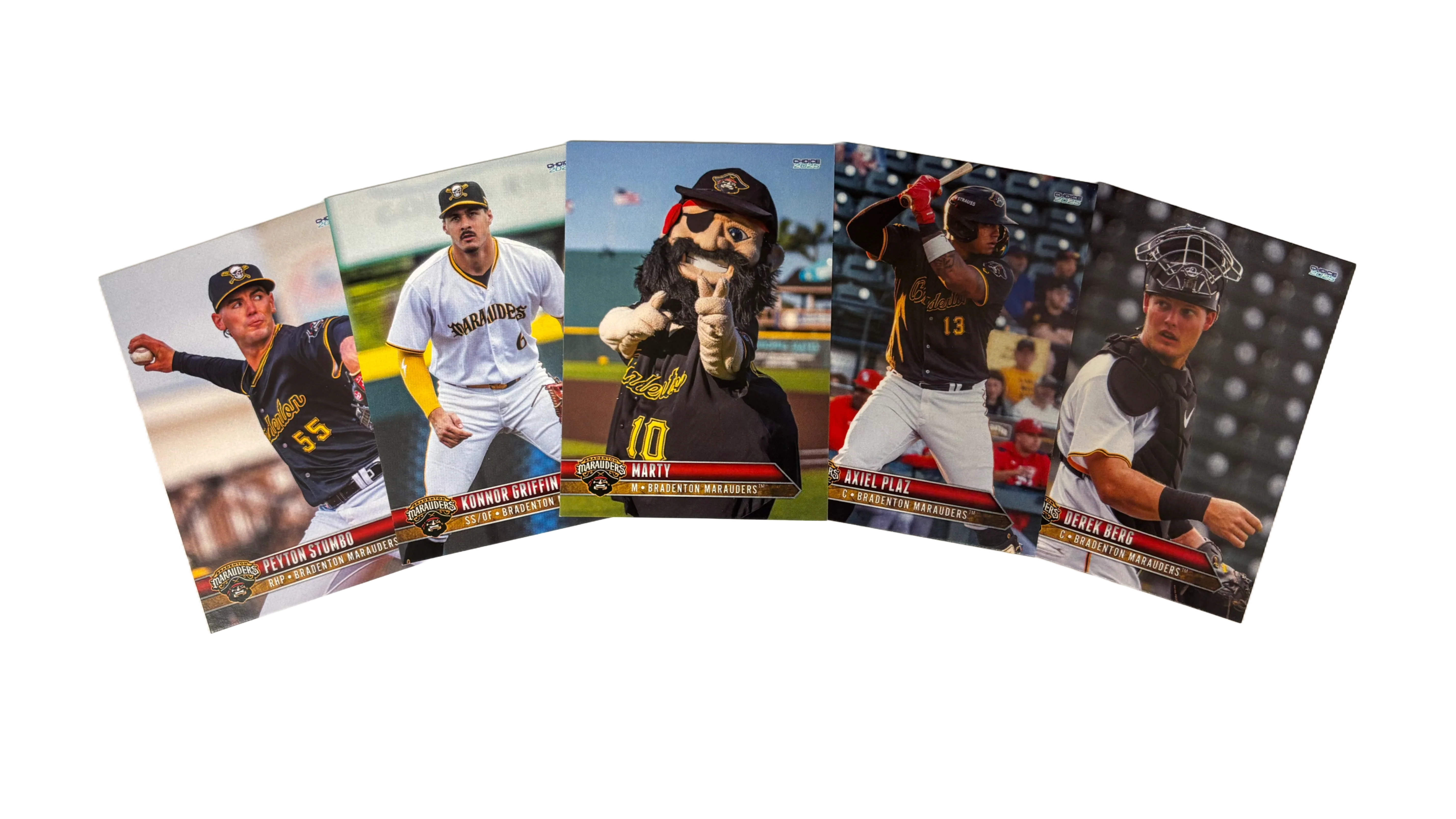 2025 Bradenton Marauders Card Set (Foil Wrap) - Image 3