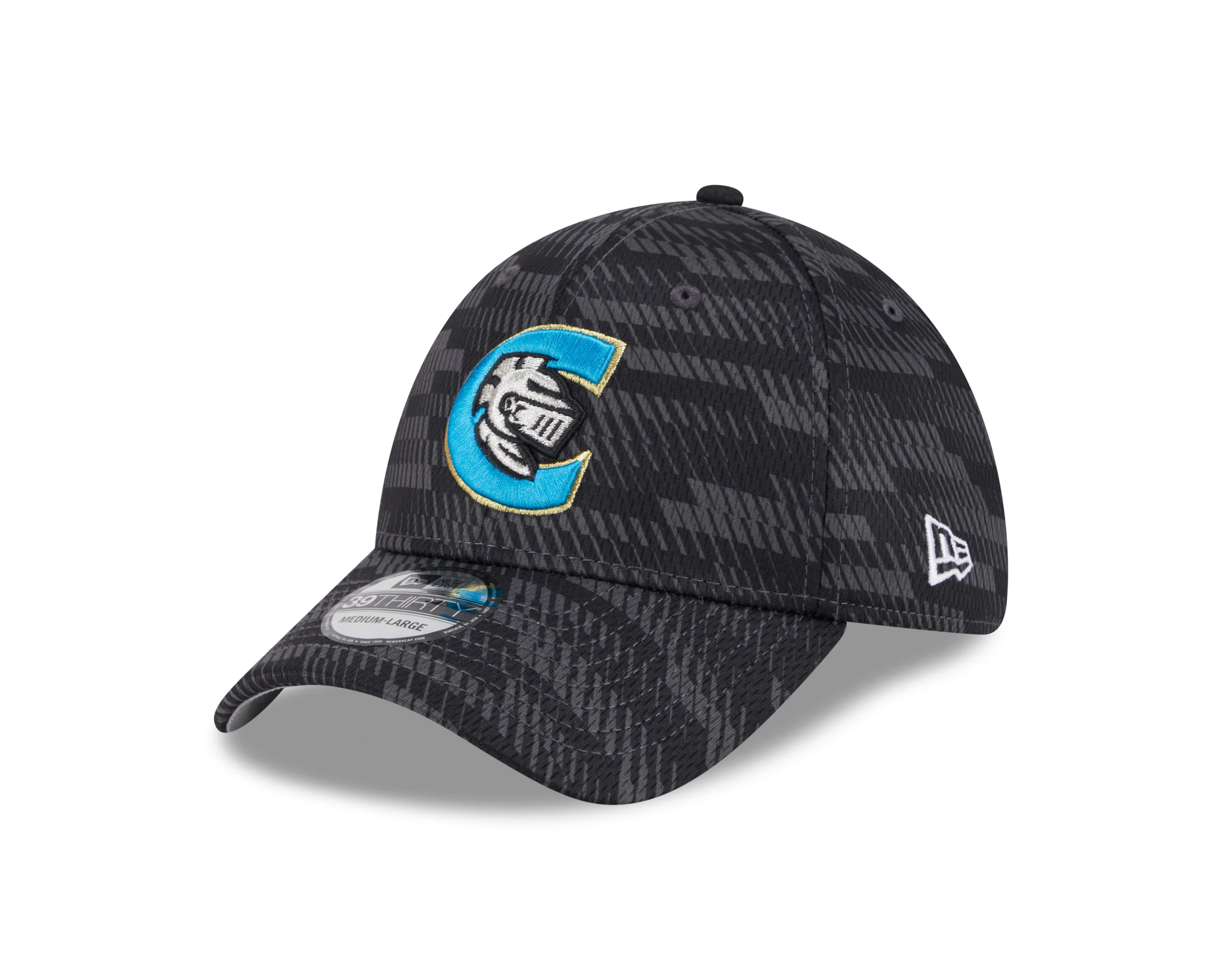 Charlotte Knights New Era 2025 Clubhouse 39THIRTY Stretch Fit Cap