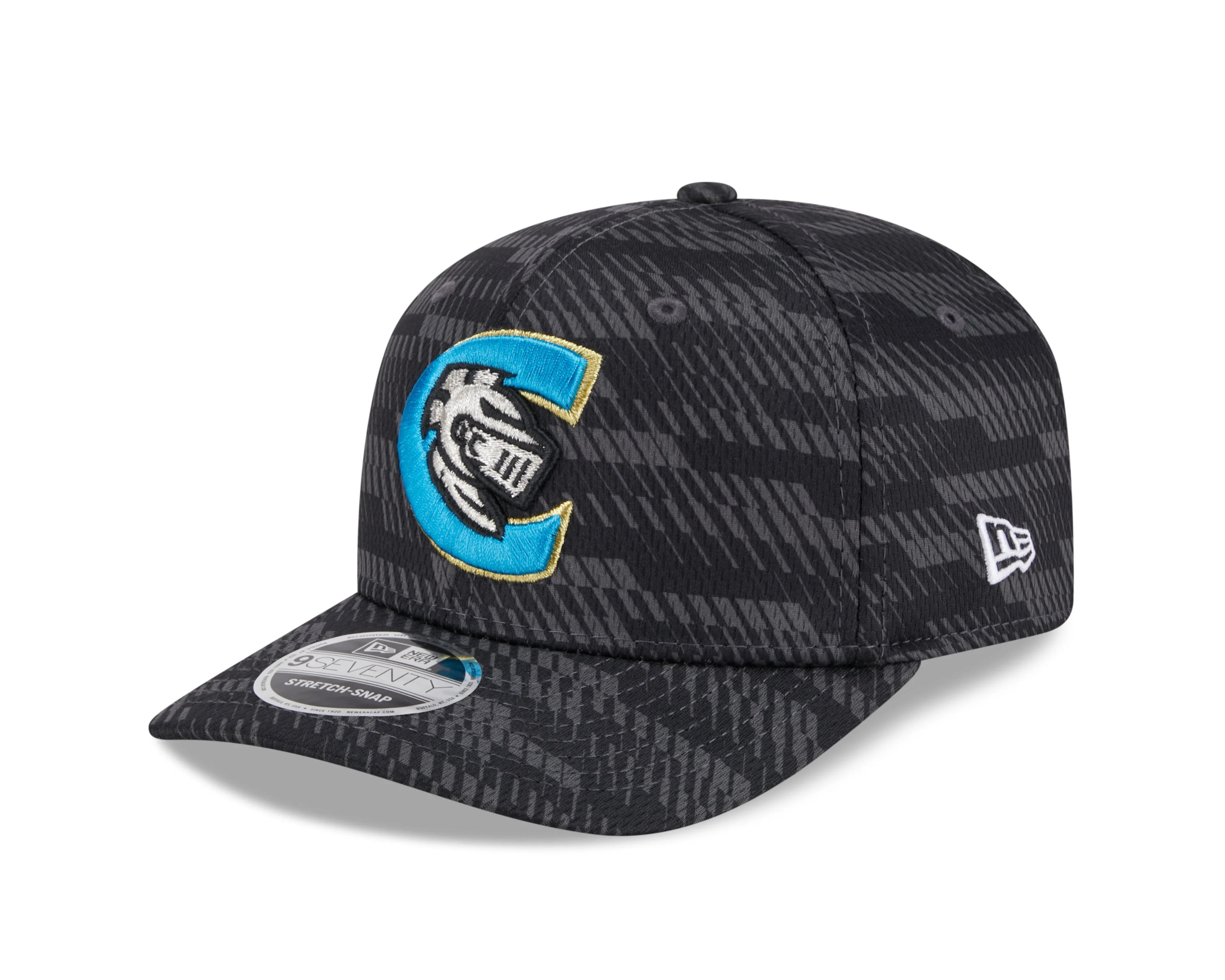 Charlotte Knights New Era 2025 Clubhouse 9SEVENTY Stretch Snap Cap
