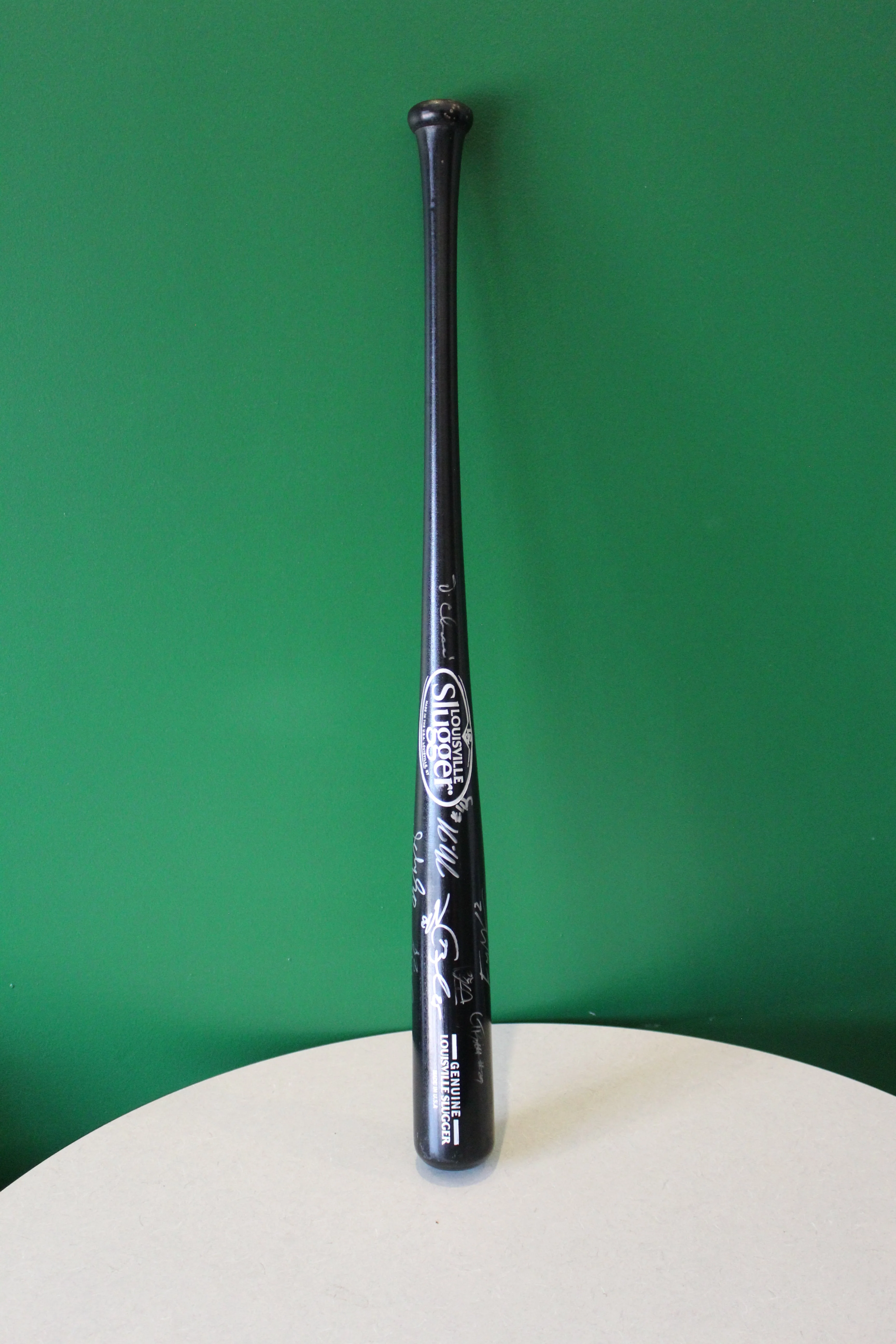 2025 Logan Wilson Celebrity Softball Game Autographed Bats and Footballs - Image 11