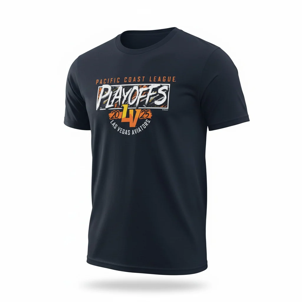 AS Colour 2025 PCL Playoffs Navy Short Sleeve T-Shirt