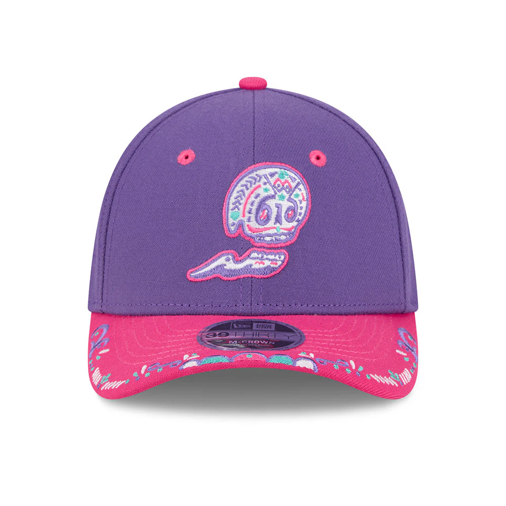 2026 Calaveras de West Michigan New Era 39THIRTY Stretch-Fit Cap - Image 2