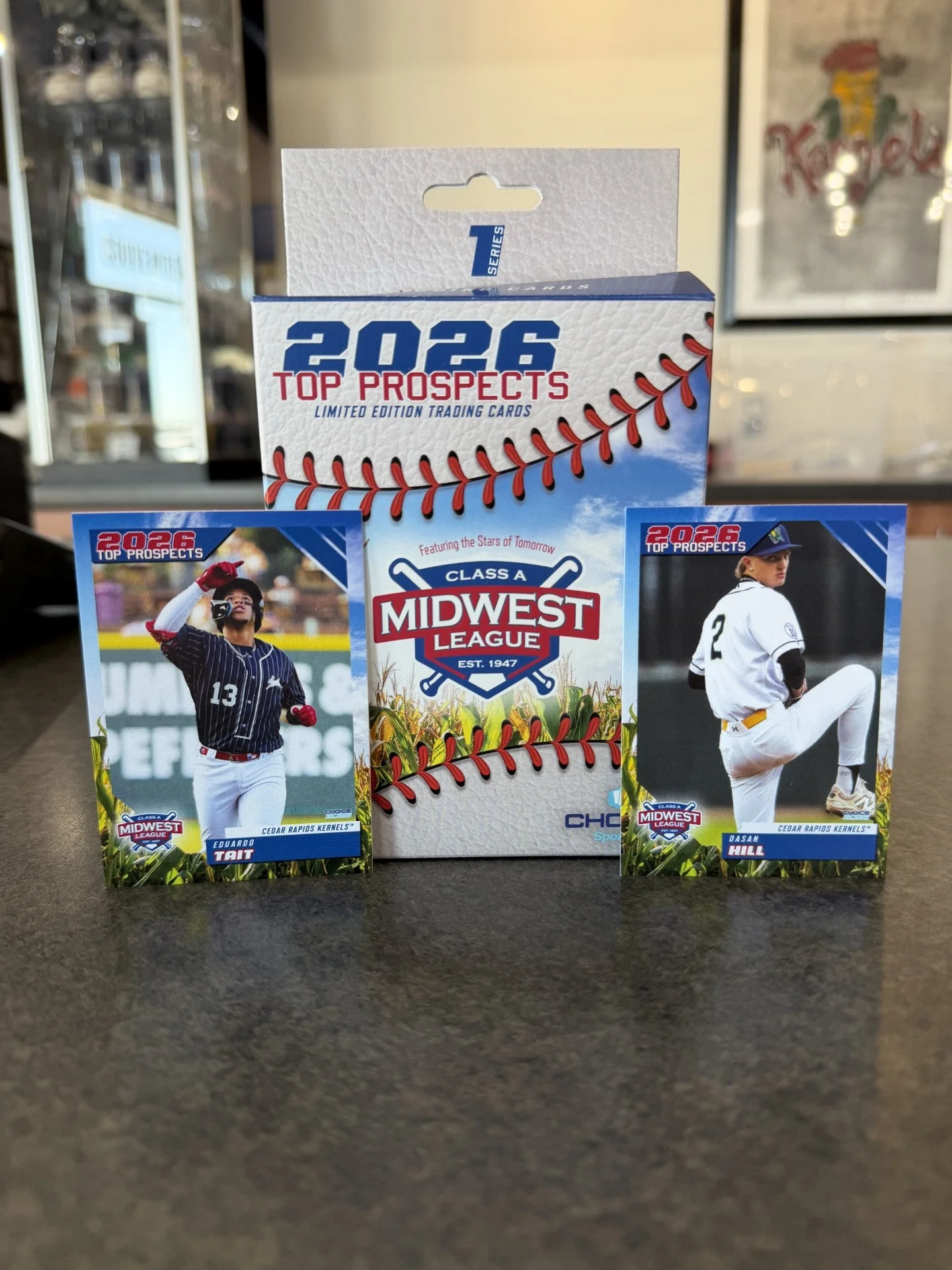 2026 Top Prospects Midwest League Cards