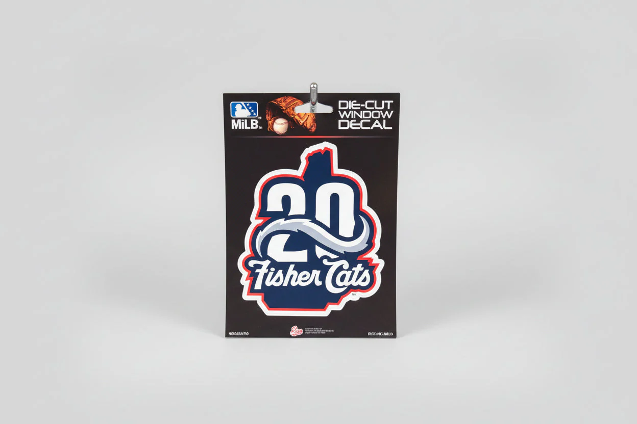 20th Anniversary Die-Cut Window Decal