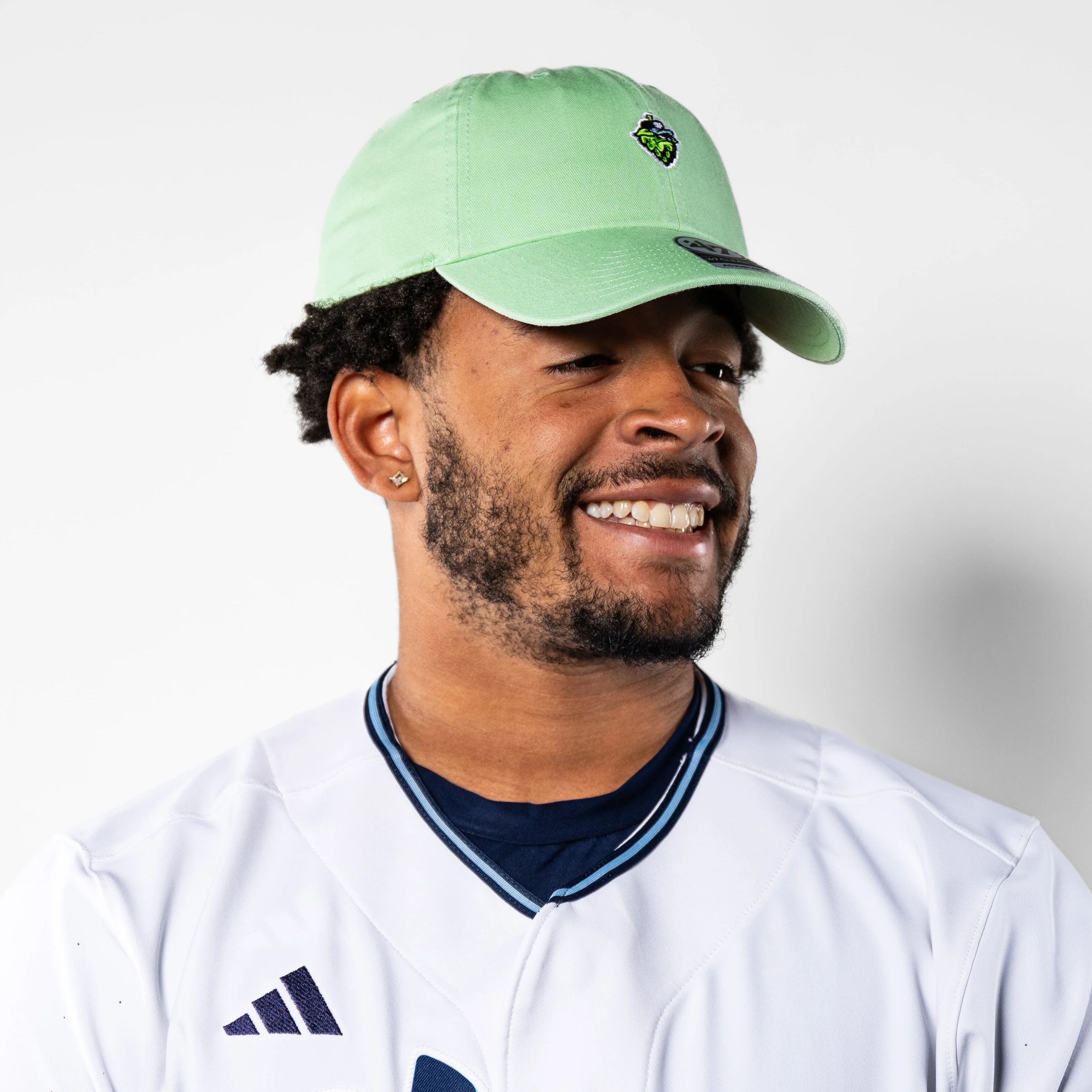 '47 Brand Base Runner Clean Up Cap, Hillsboro Hops - Image 2