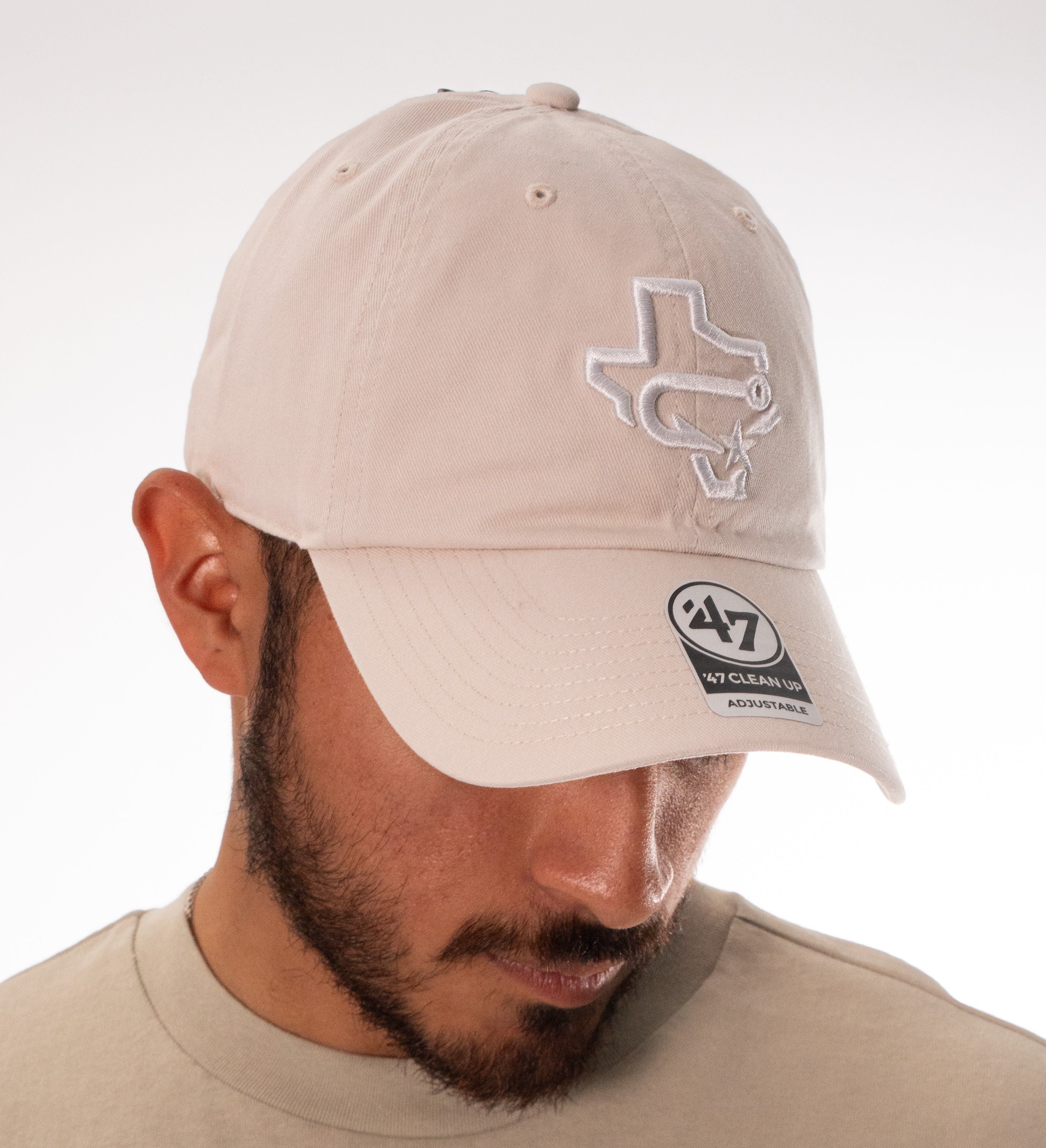 Corpus Christi Hooks '47 Brand - Clean Up - Bone