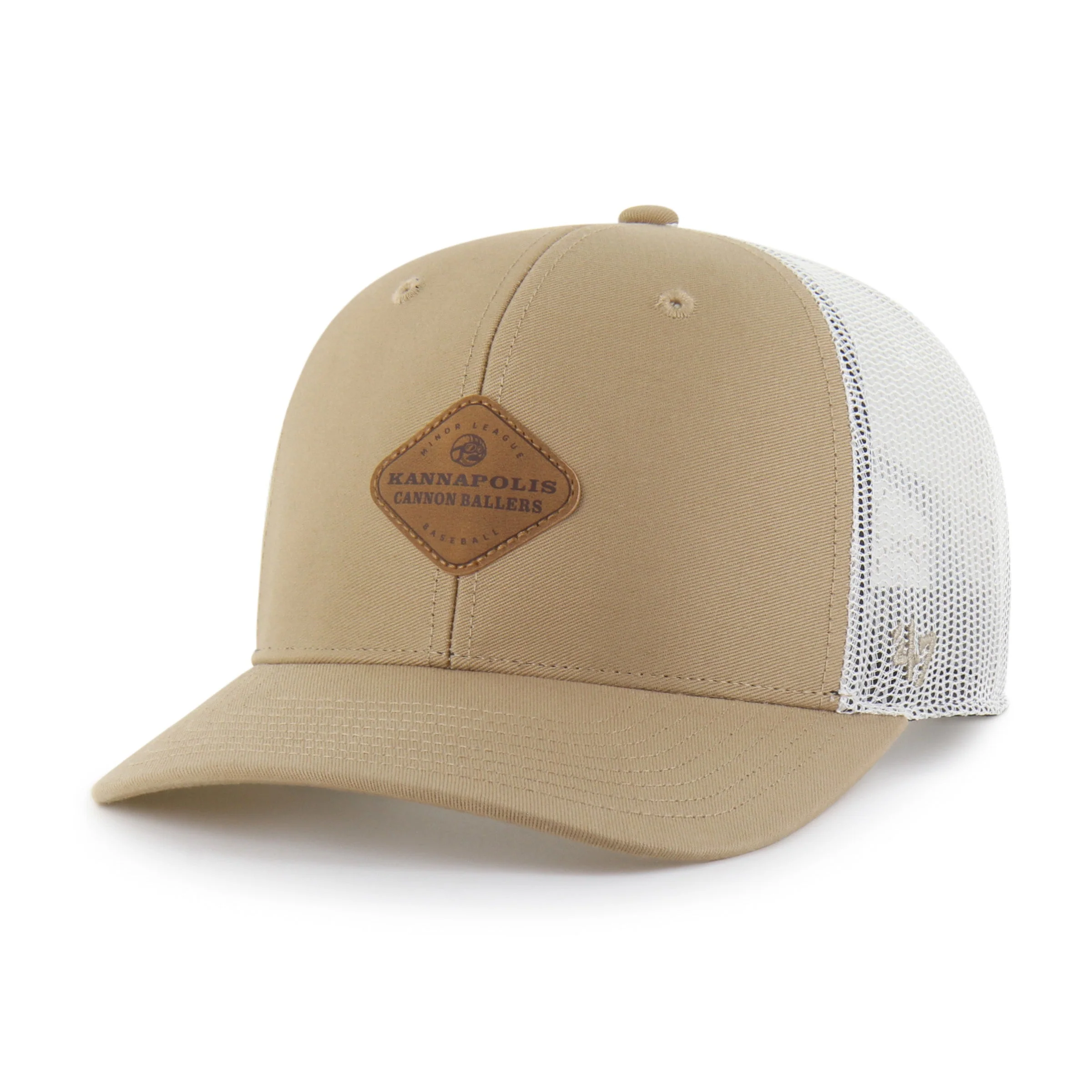 '47 Brand Tan Huskin Snapback Trucker Mesh Cap
