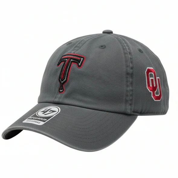 Tulsa Drillers '47 Clean Up Adjustable OU Cap