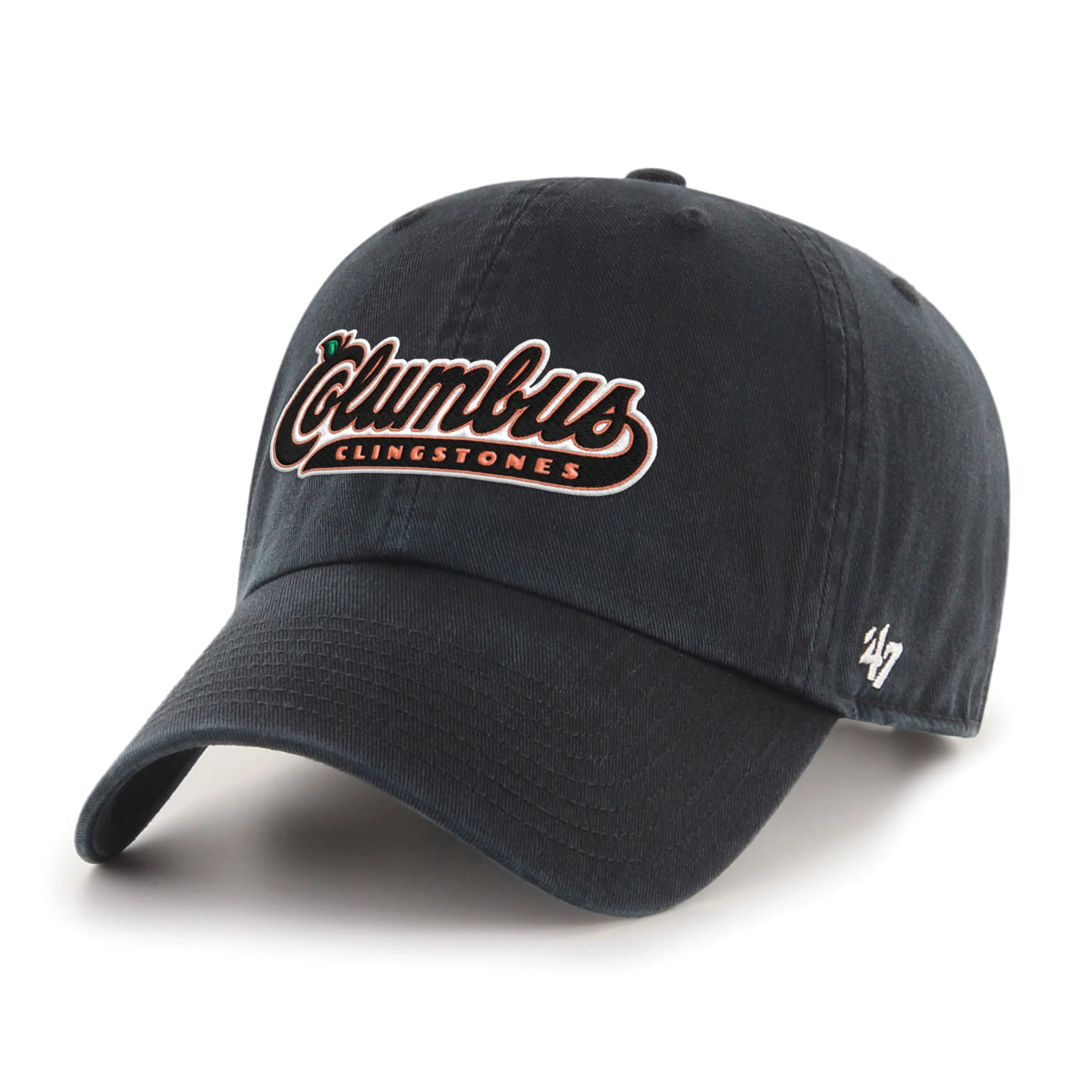 '47 Columbus Script Black Adjustable Clean Up