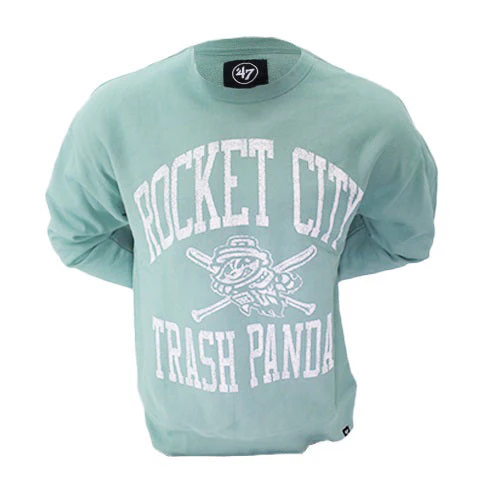 Rocket City Trash Pandas '47 Eucalyptus River Crew Neck Sweatshirt