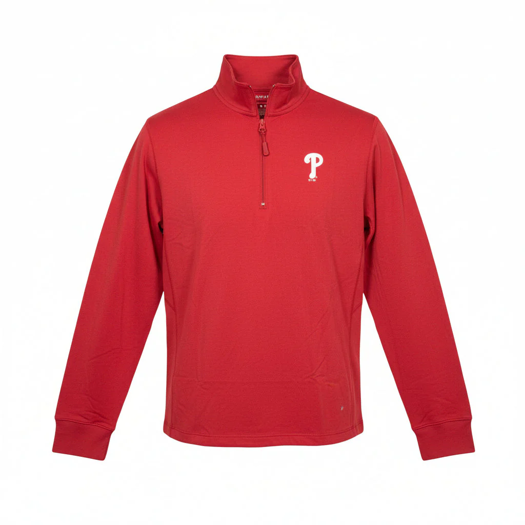 '47 Philadelphia Phillies Red 1/4 Zip