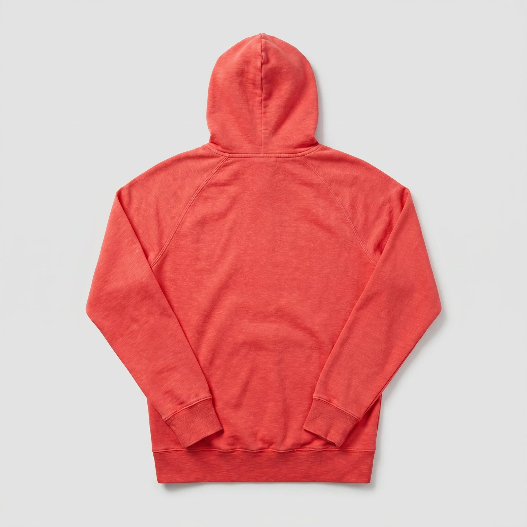 47 Premium Red Slub Hoodie - Image 3