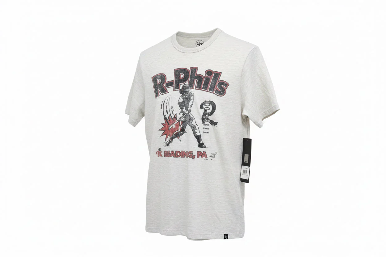 '47 Reading Fightin Phils Sandstone Swingin' Scrum Mens T-Shirt