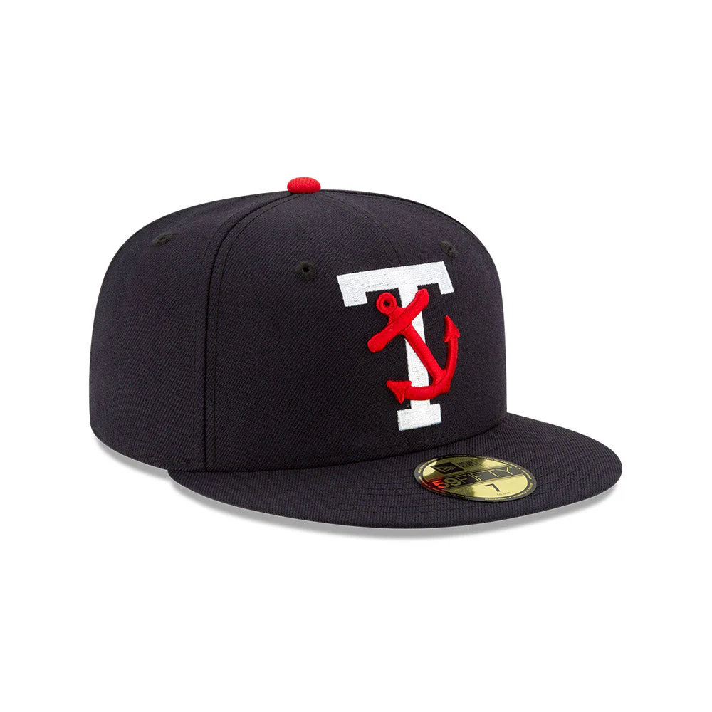 Tacoma Rainiers New Era 59Fifty Tacoma Tugs Navy Anchor Cap - Image 4