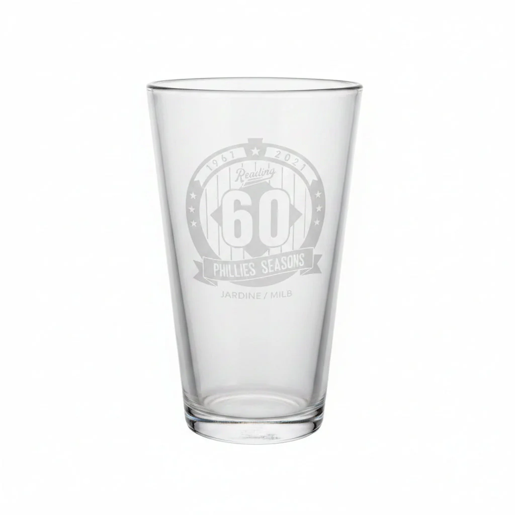60th Anniversary Pint Glass