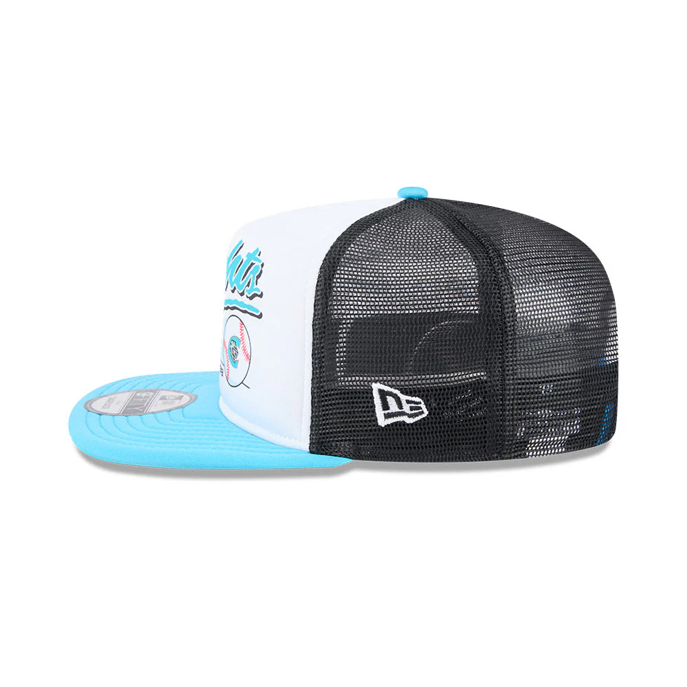 Charlotte Knights New Era 9FIFTY A-Frame Retro Script Snapback Cap - Image 4