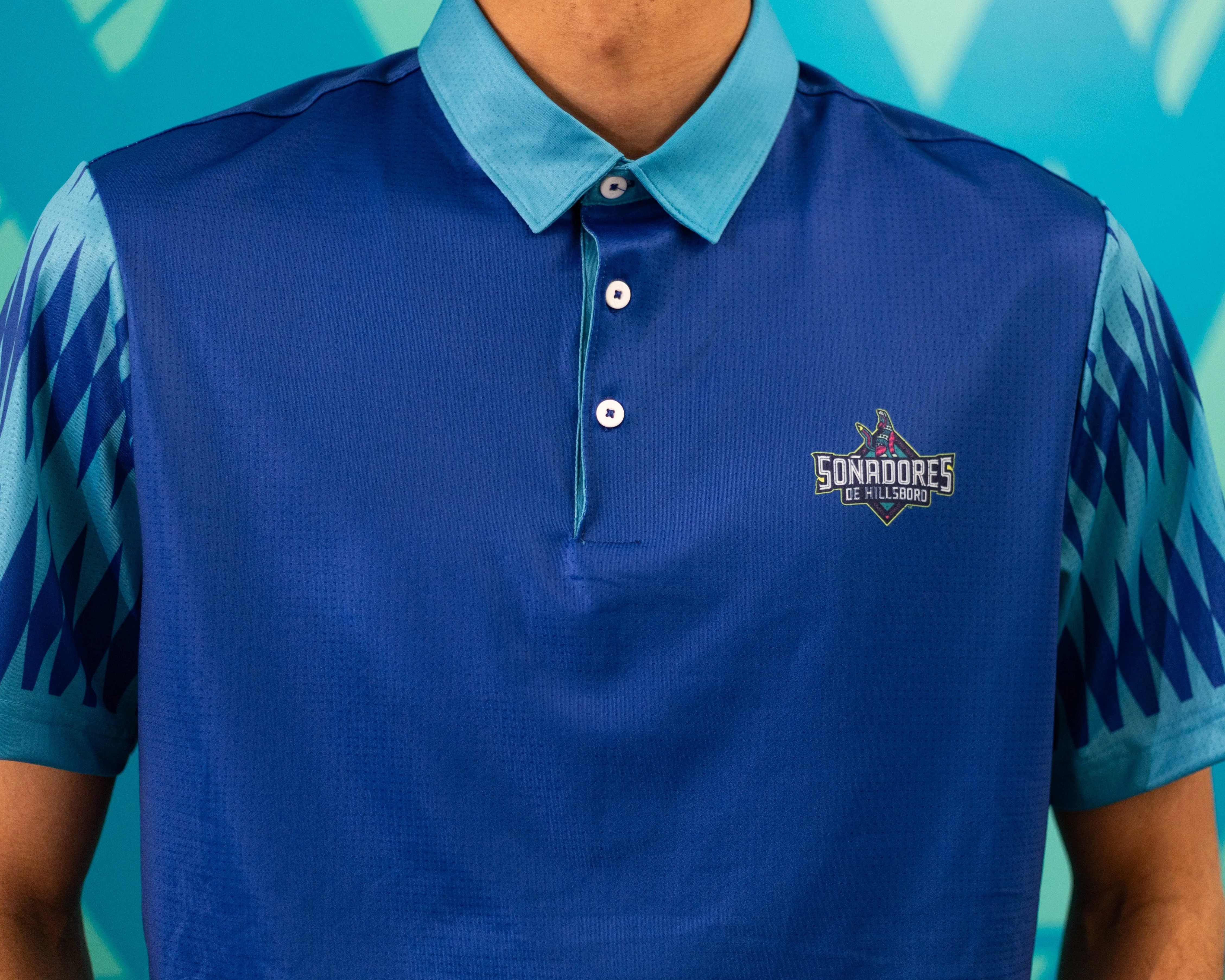 adidas Soñadores Polo, Hillsboro Hops - Image 2