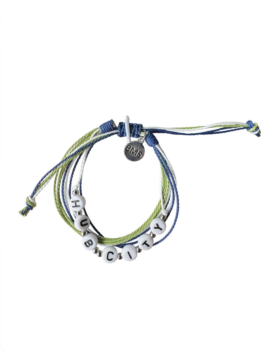 Adjustable Hub City Friendship Bracelet