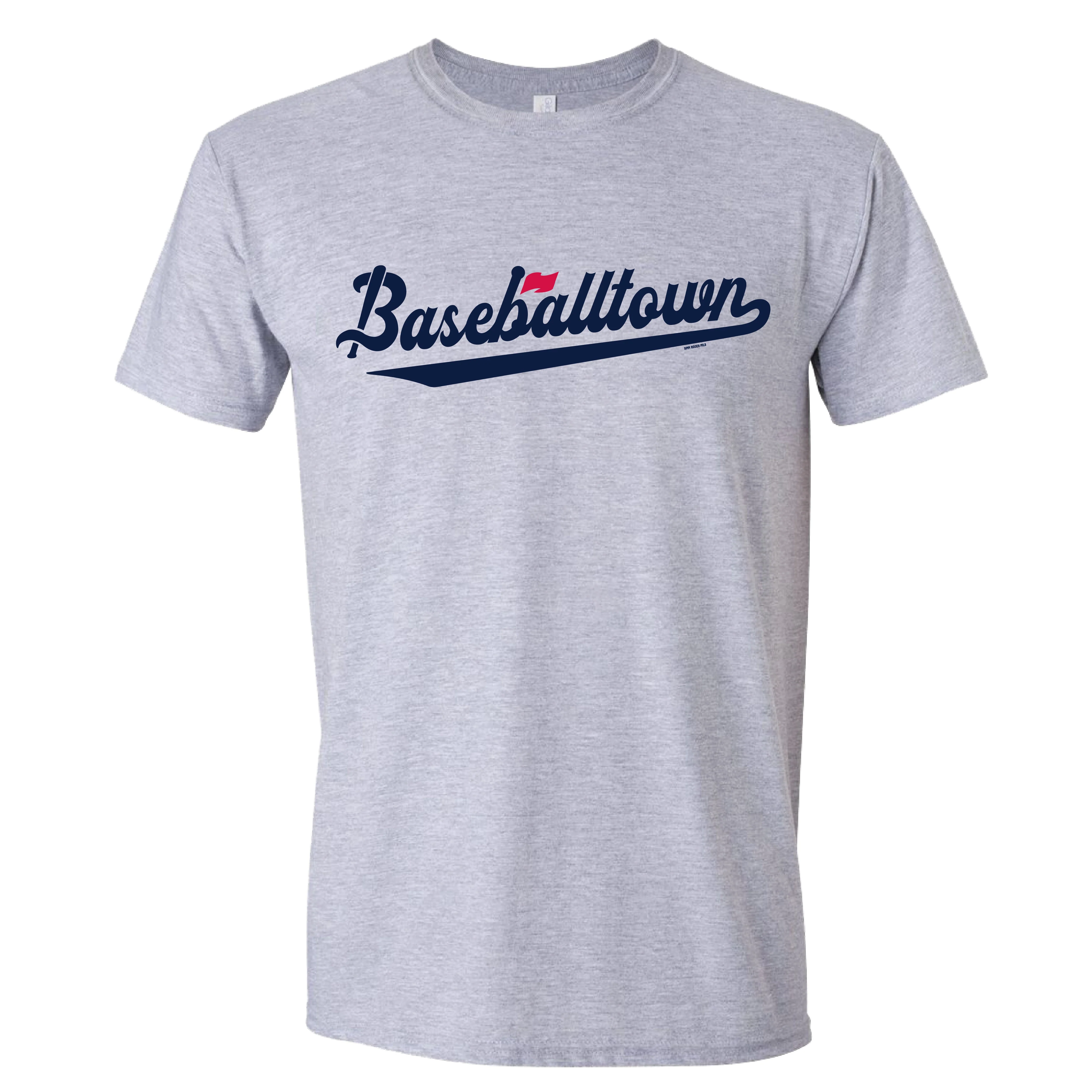 Adult Baseballtown Script Tee and Logo Hat Combo - Image 3