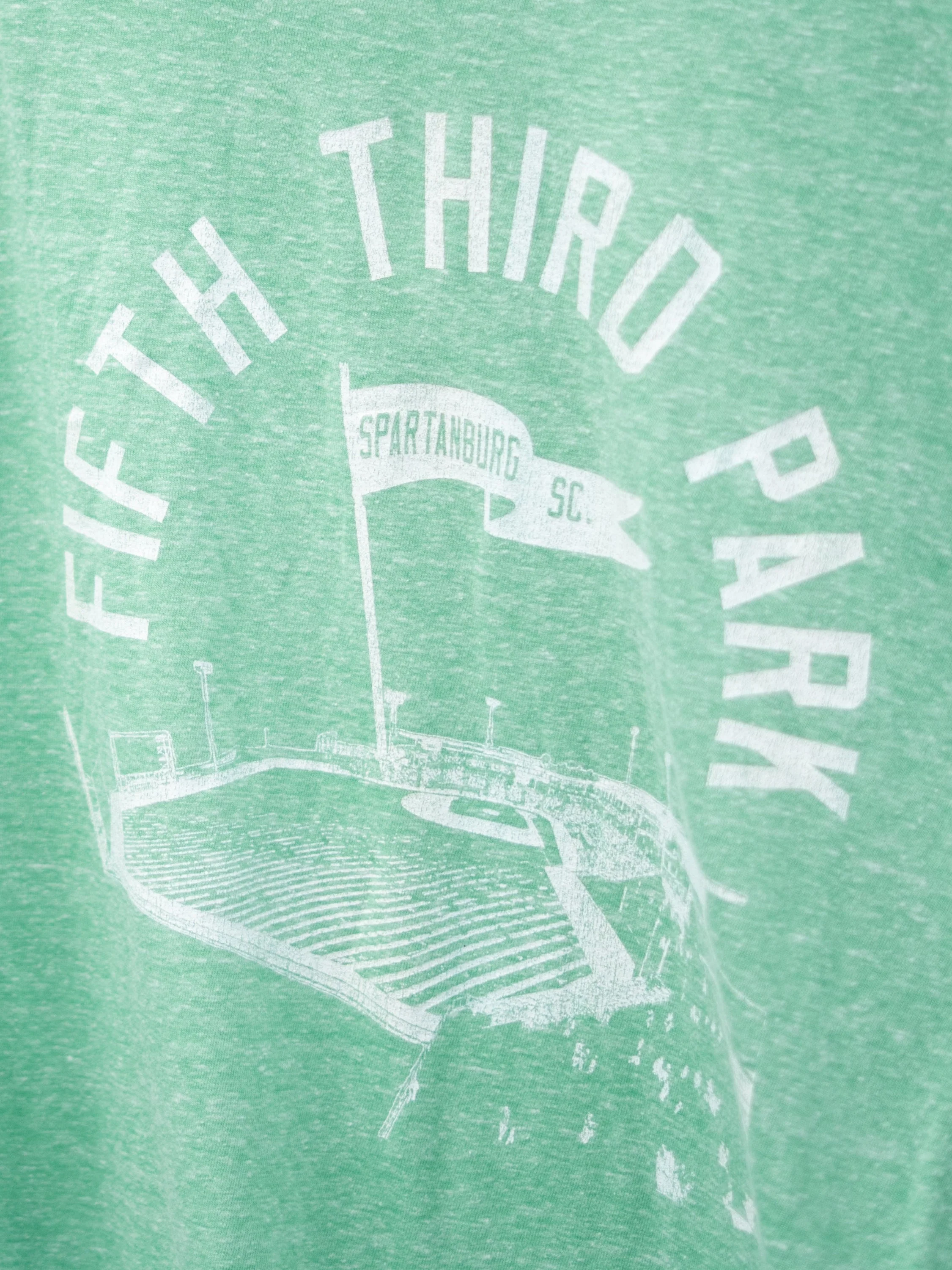 Adult Green Retro Brand FTP Tee - Image 2