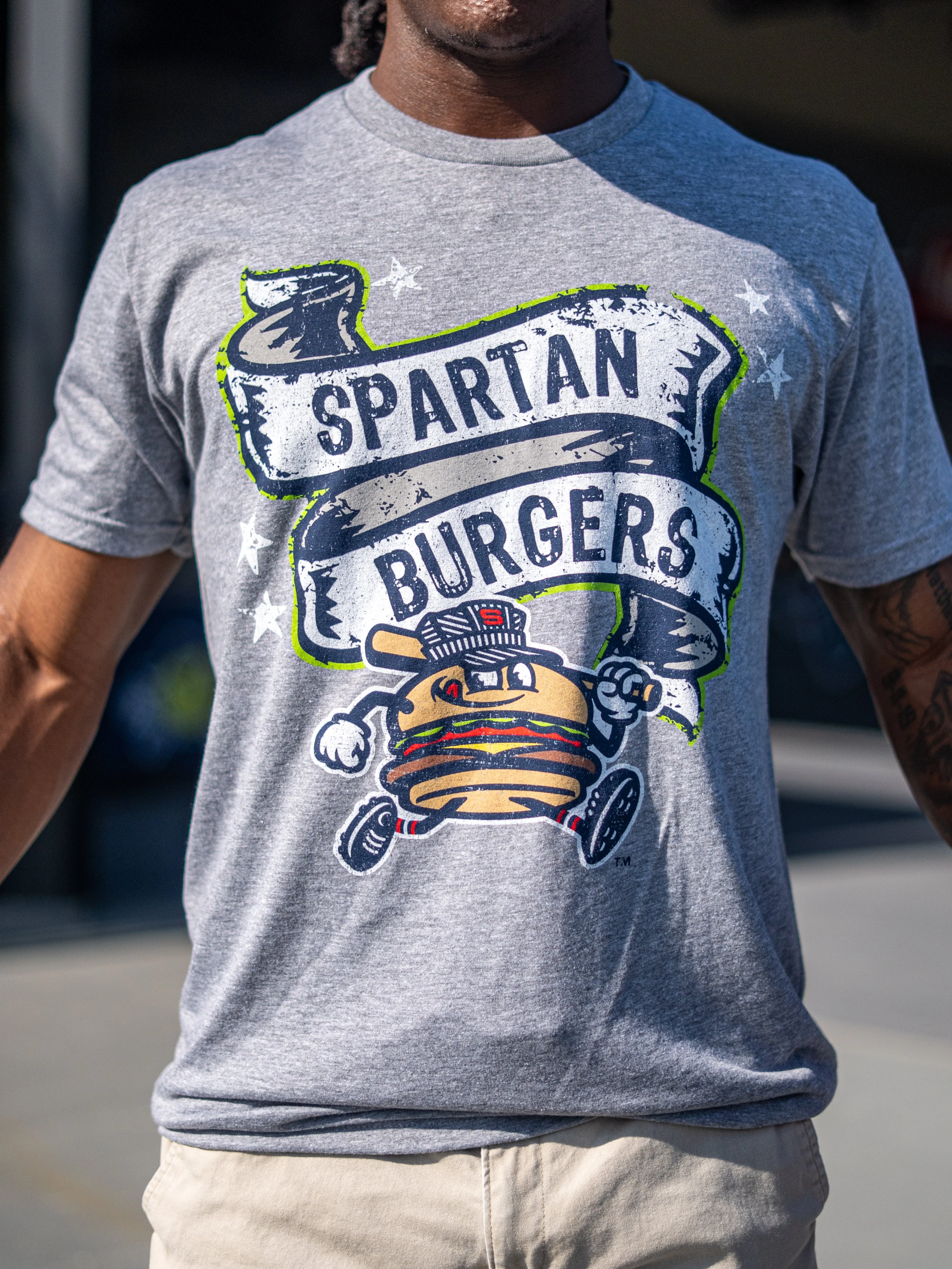 Adult Grey 108 Stitches Banner Tee