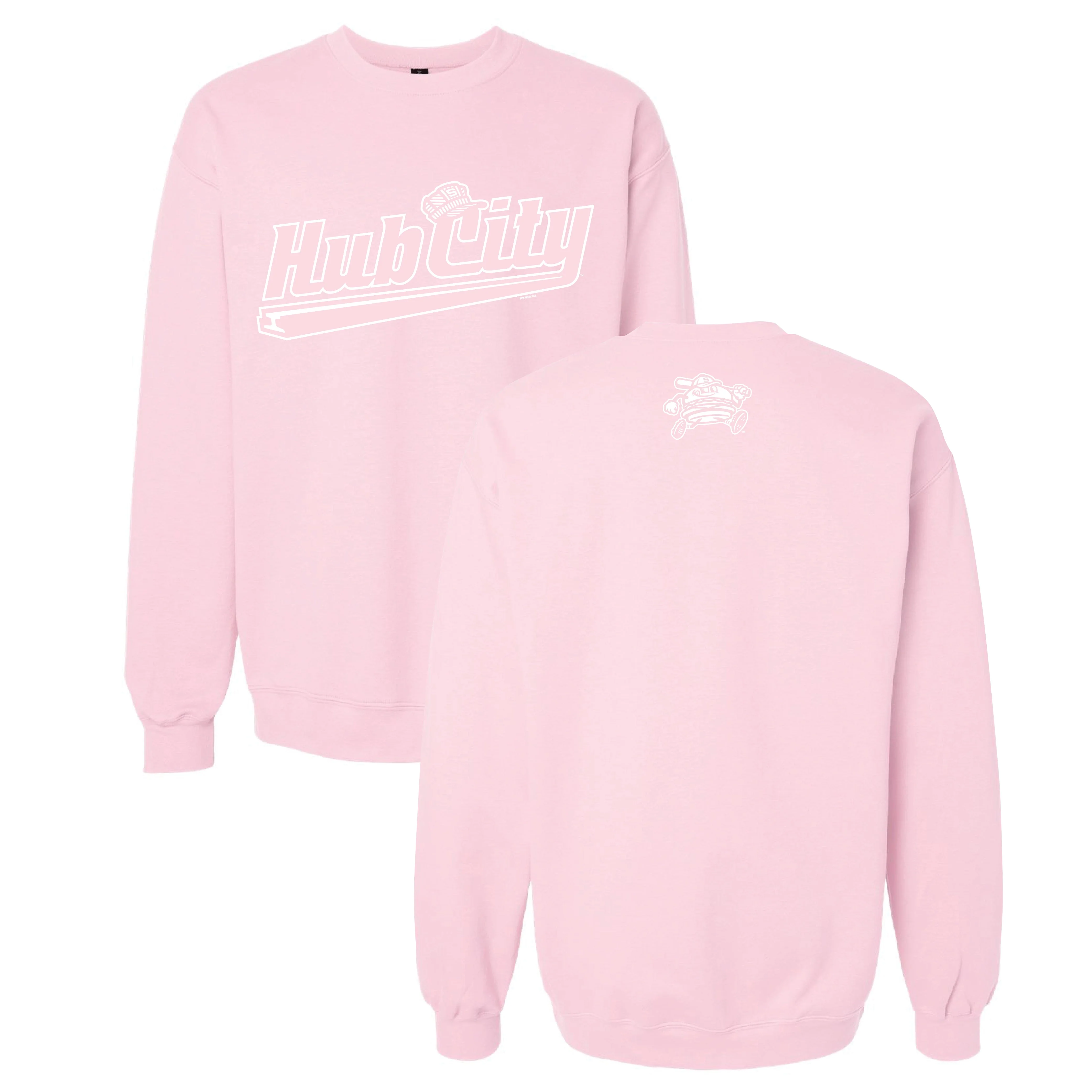 Adult Light Pink Hub City Sweatshirt