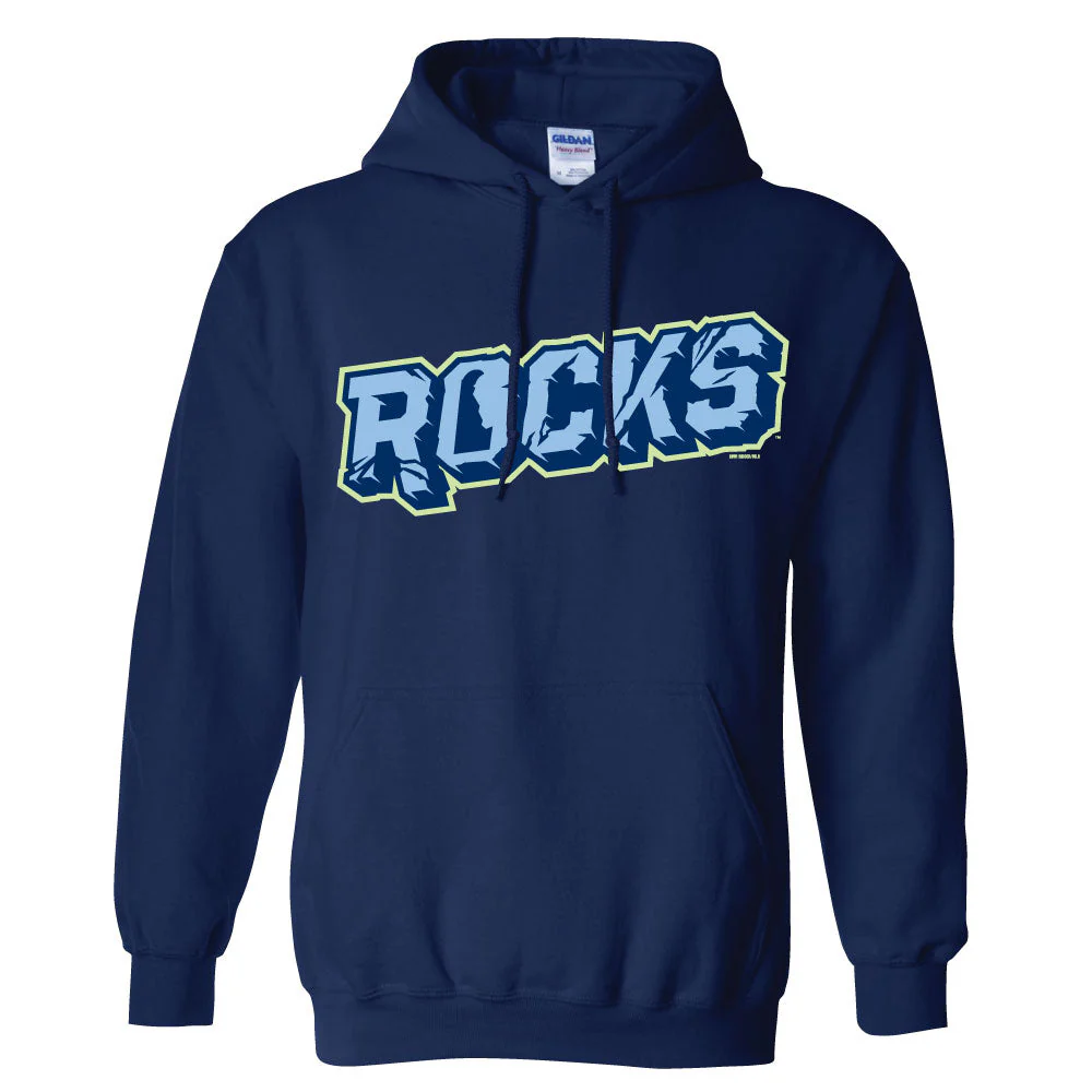 Adult Navy Alt. Logo Hoodie
