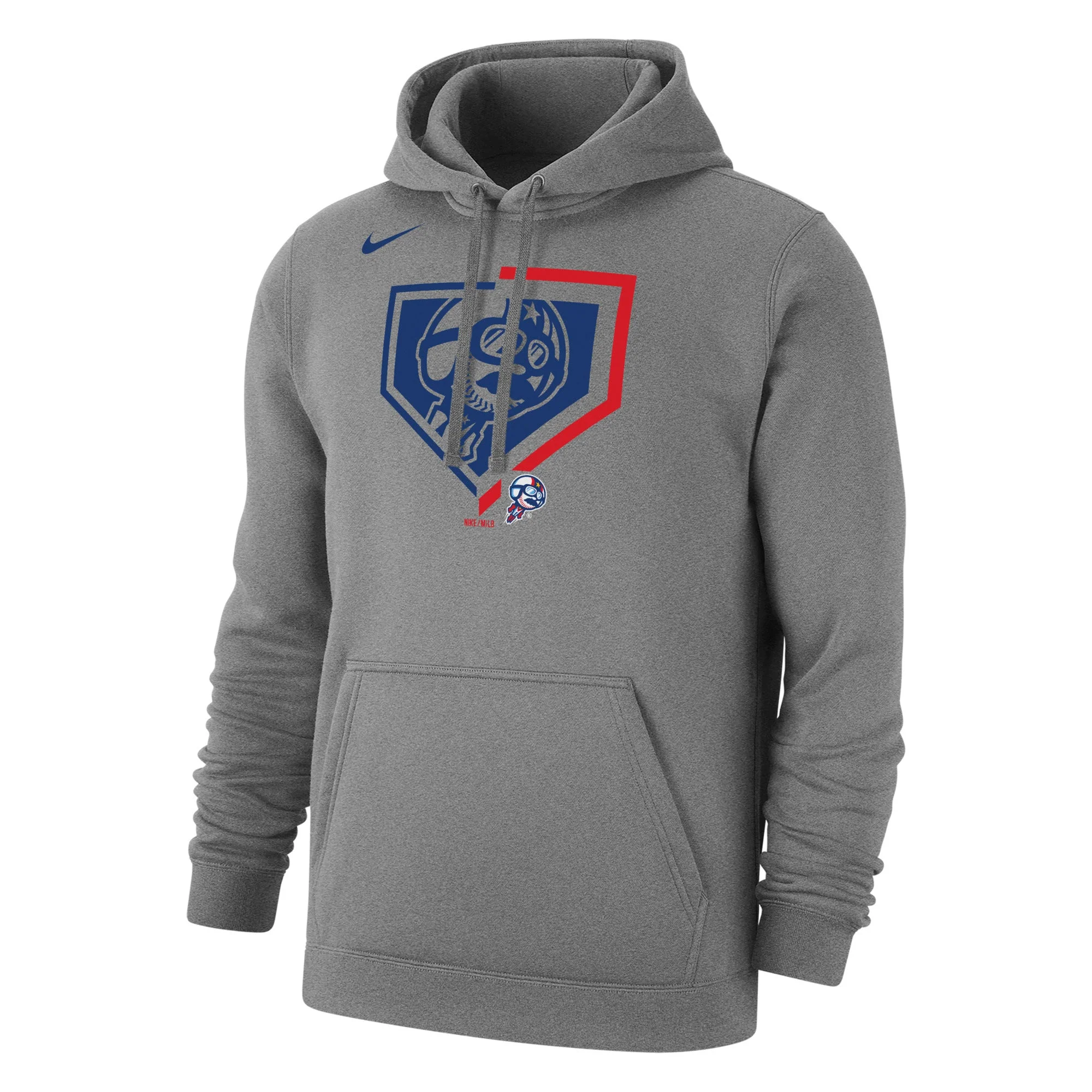 Adult Nike Grey Club Hoodie