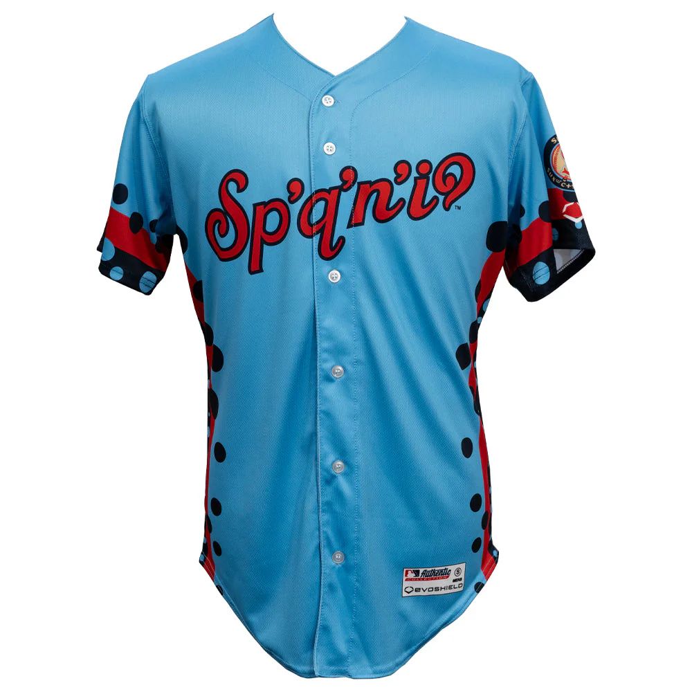 Spokane Indians Adult Replica Redband Jersey