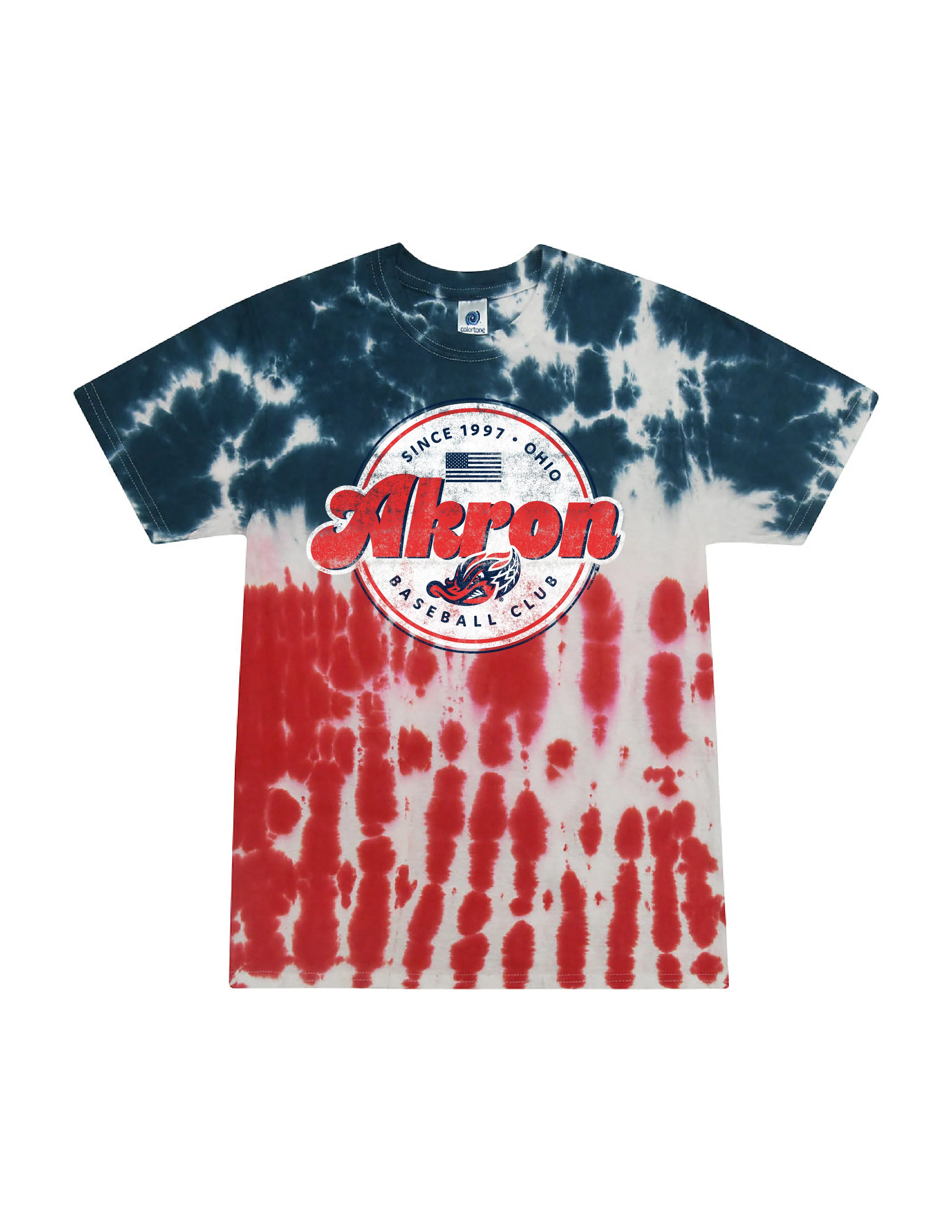 Akron Soda USA Tie Dye Tee