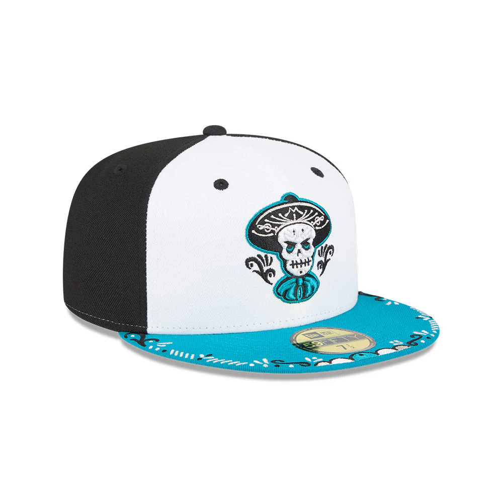 Albuquerque Isotopes Hat-Mariachis 2026 Teal 5950 On-Field - Image 2