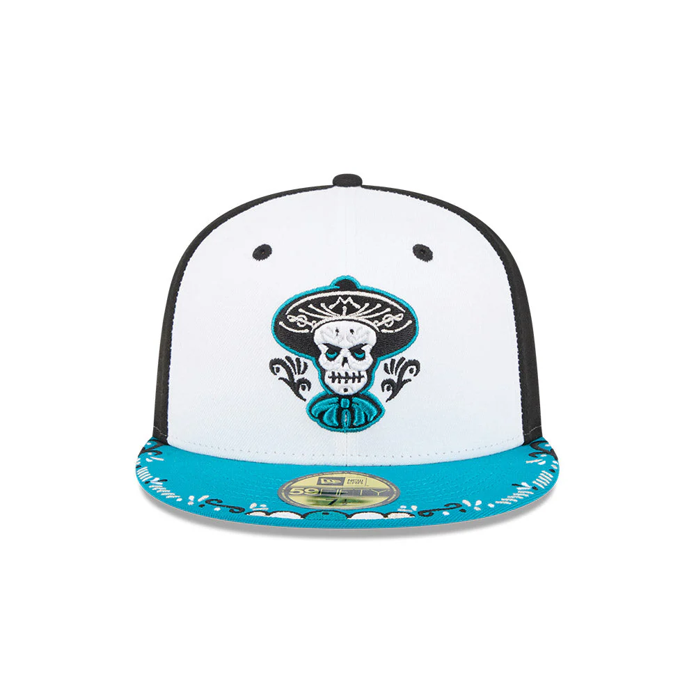 Albuquerque Isotopes Hat-Mariachis 2026 Teal 5950 On-Field - Image 3