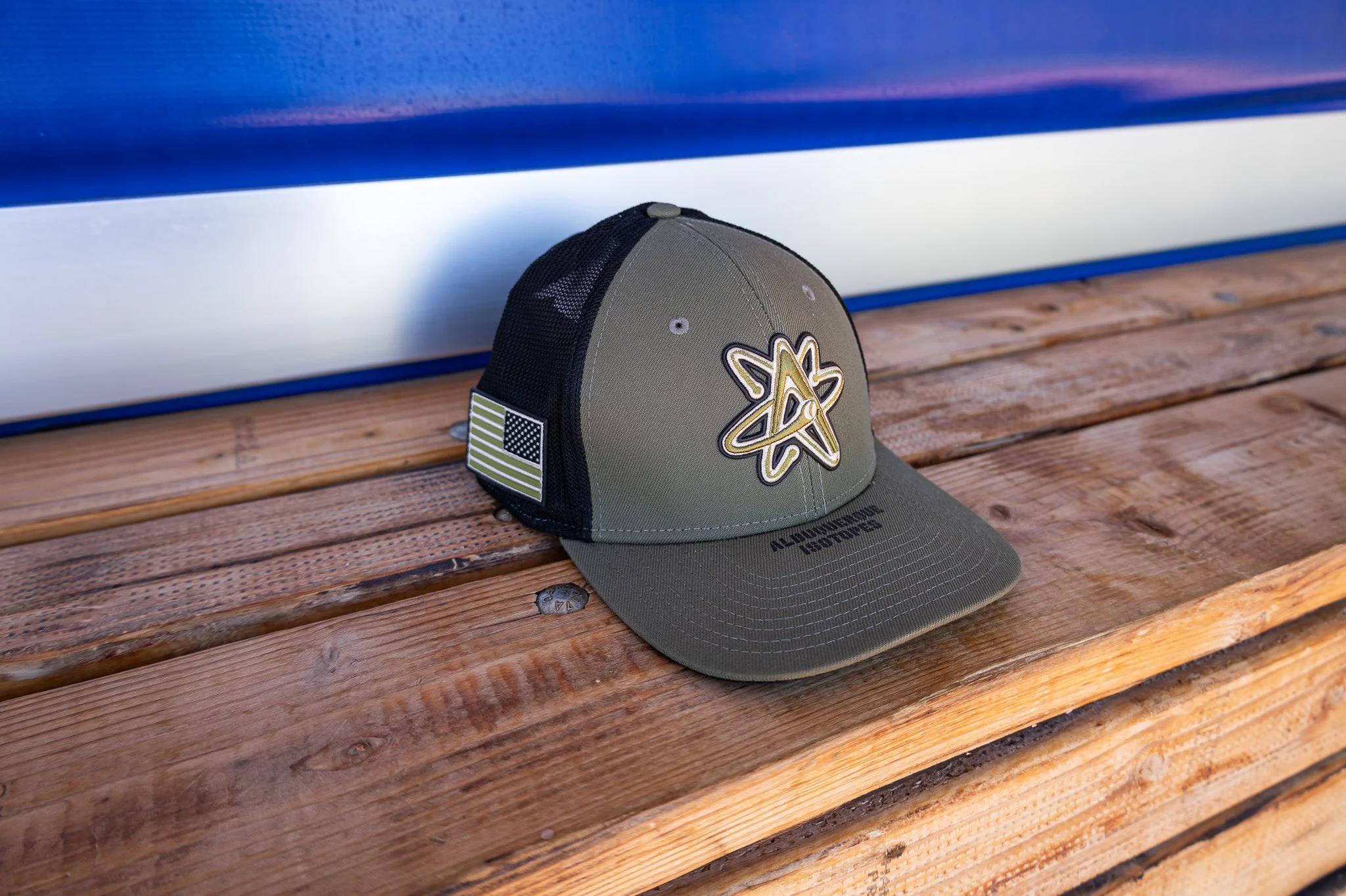 Albuquerque Isotopes Hat-New Era Armed Forces 3930 - Image 2