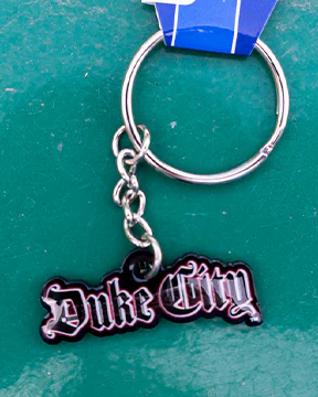 Albuquerque Isotopes Keychain-Duke City Wordmark