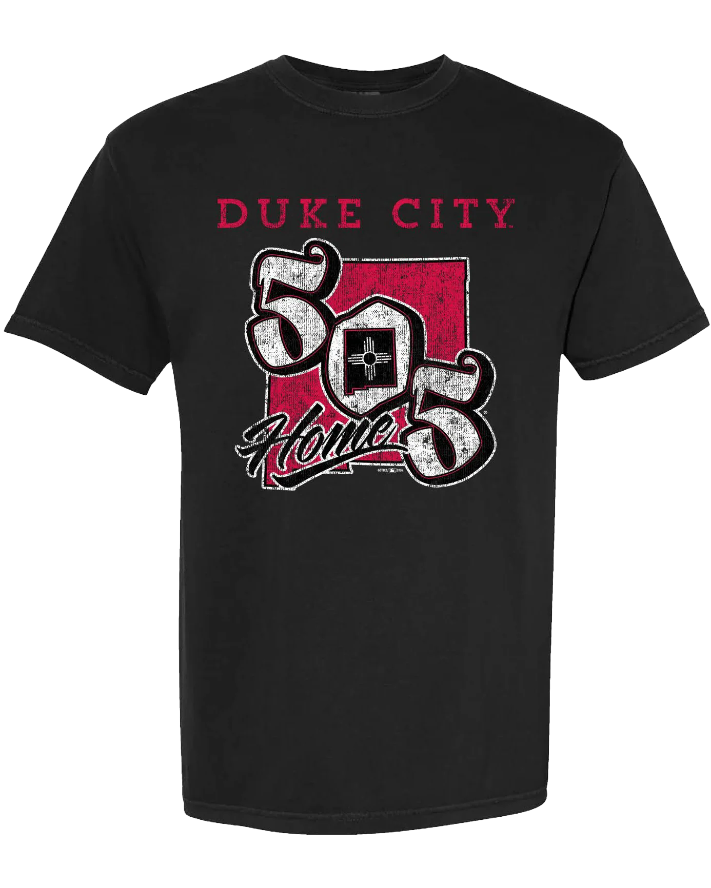 Albuquerque Isotopes Tee-Duke City State Home