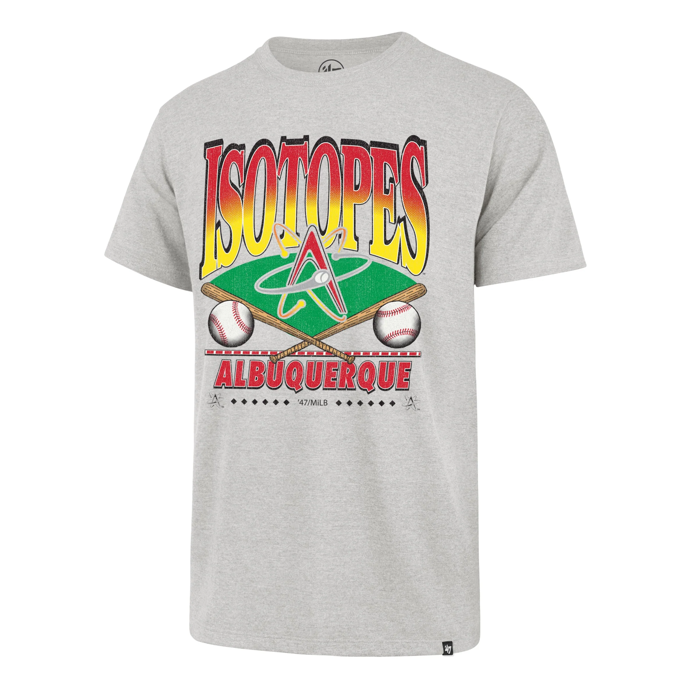 Albuquerque Isotopes Tee-Straight Shot