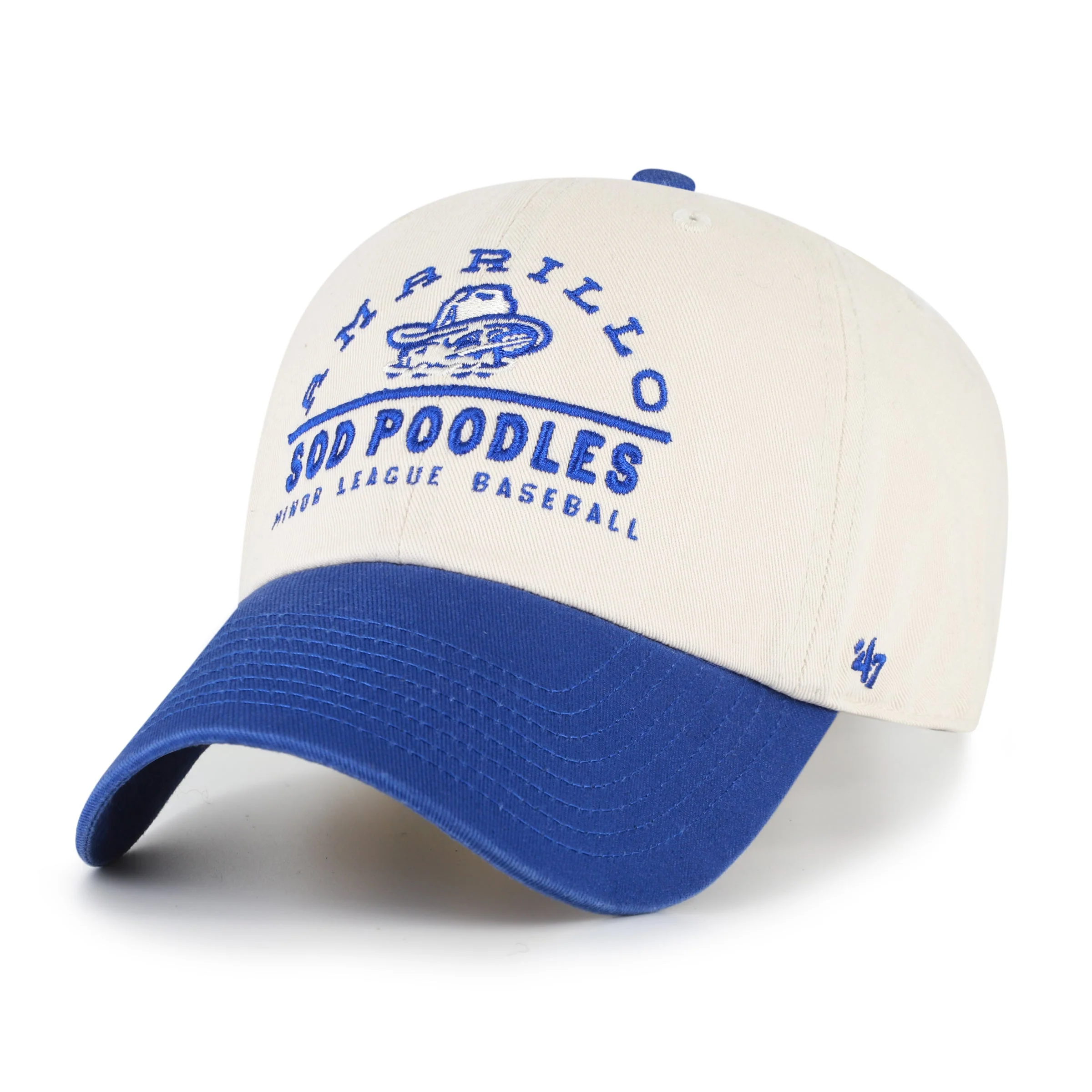 Amarillo Sod Poodles '47 Natural Windham Clean Up Cap