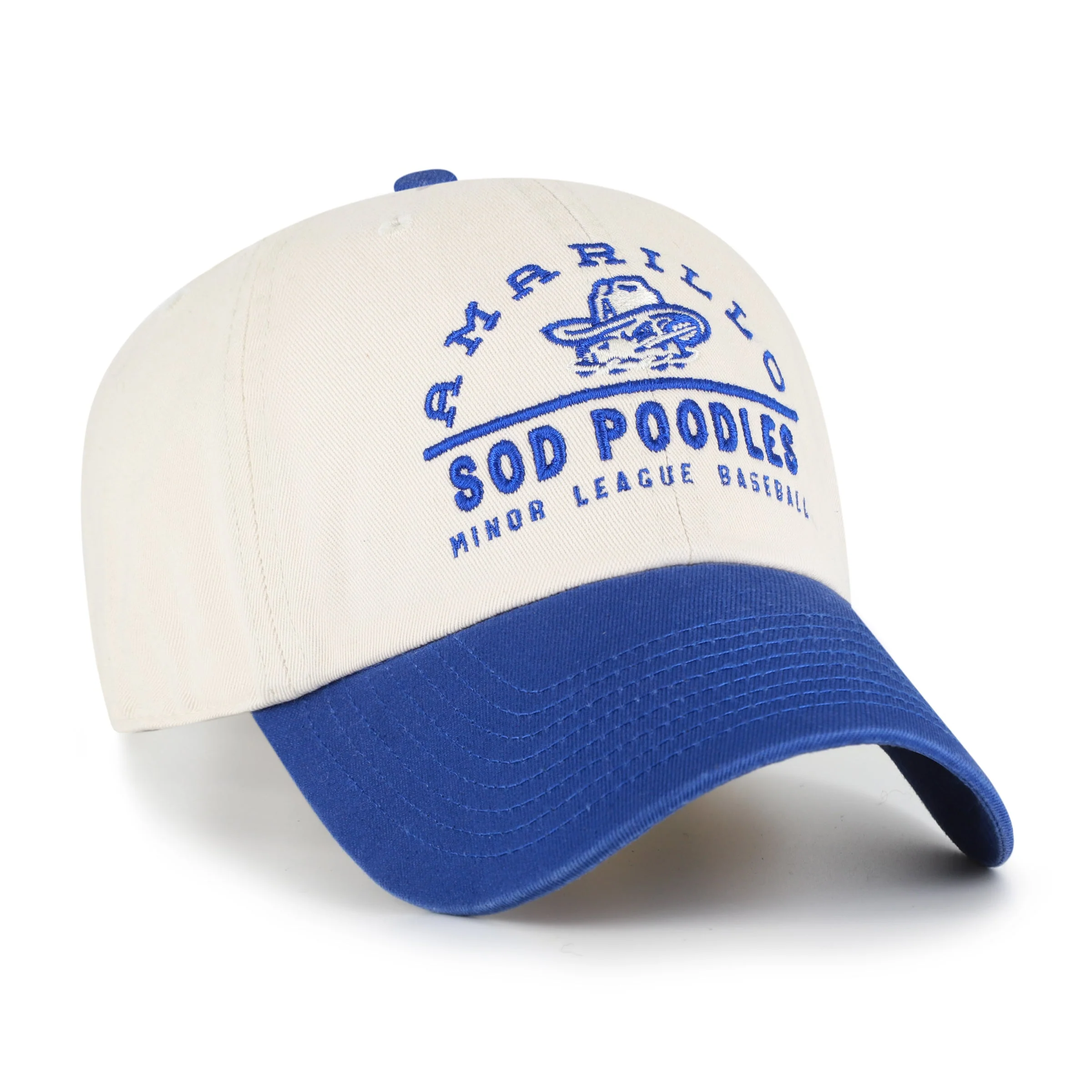 Amarillo Sod Poodles '47 Natural Windham Clean Up Cap - Image 2