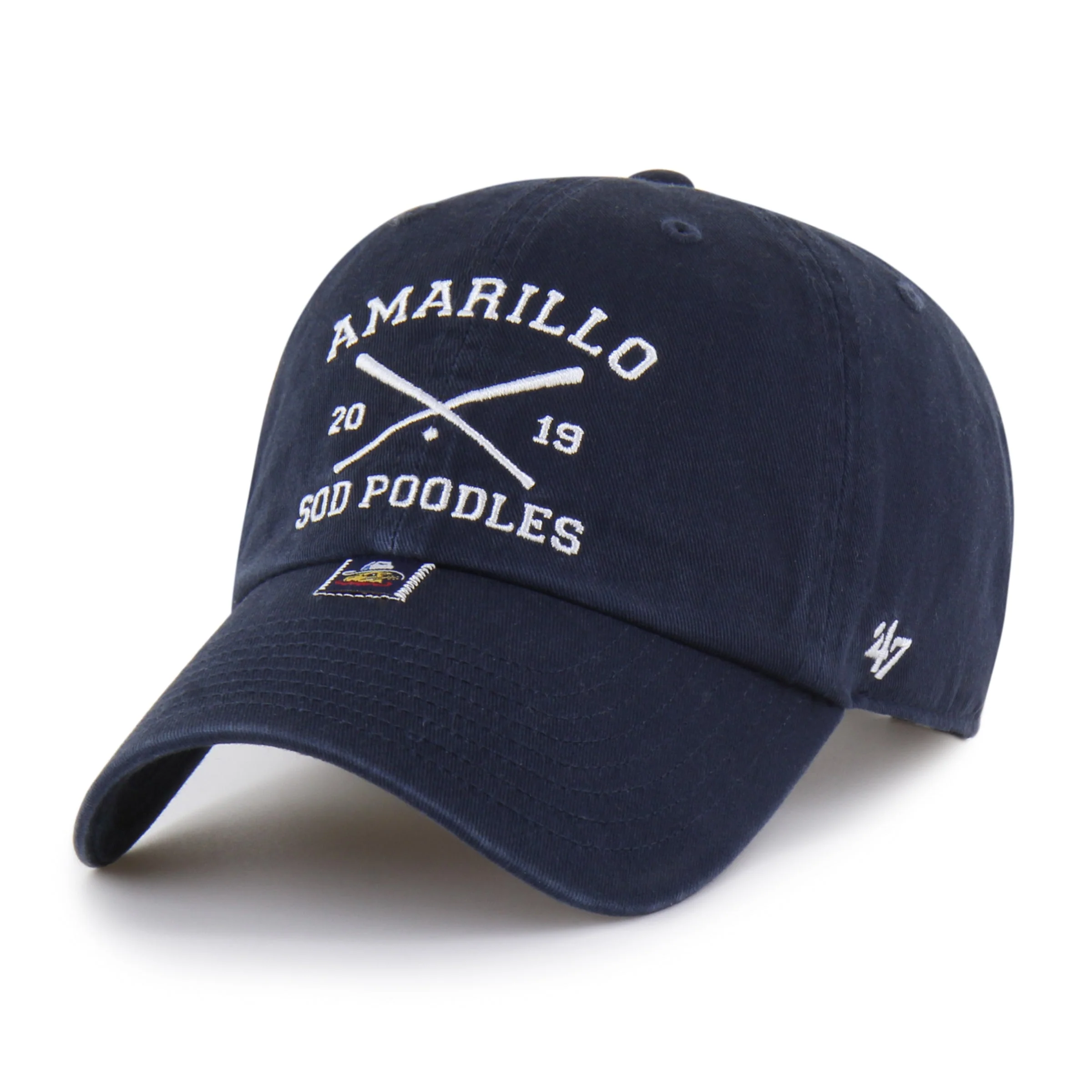 Amarillo Sod Poodles '47 Navy Crossing Bats Clean Up