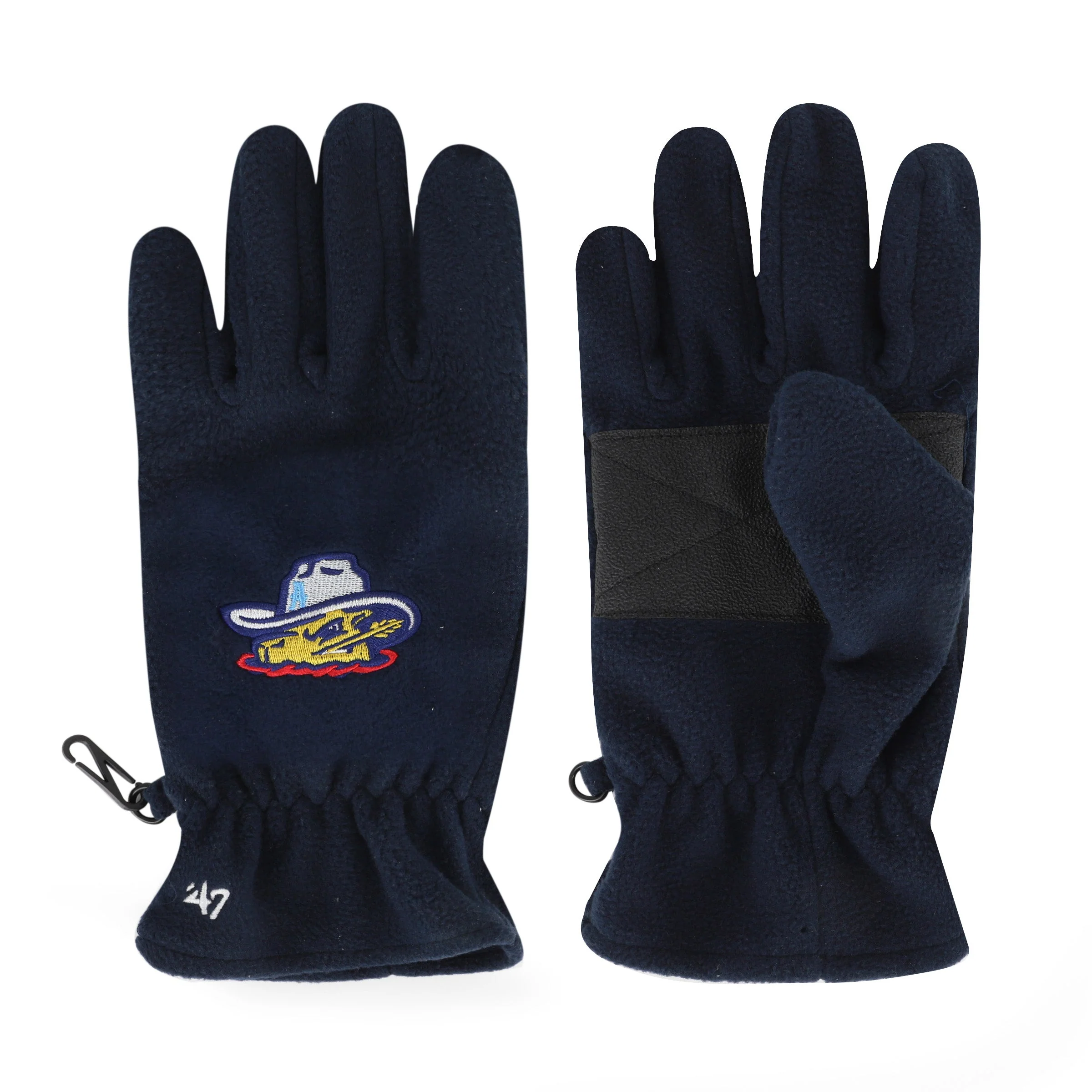 Amarillo Sod Poodles '47 Navy Game Fleece Gloves