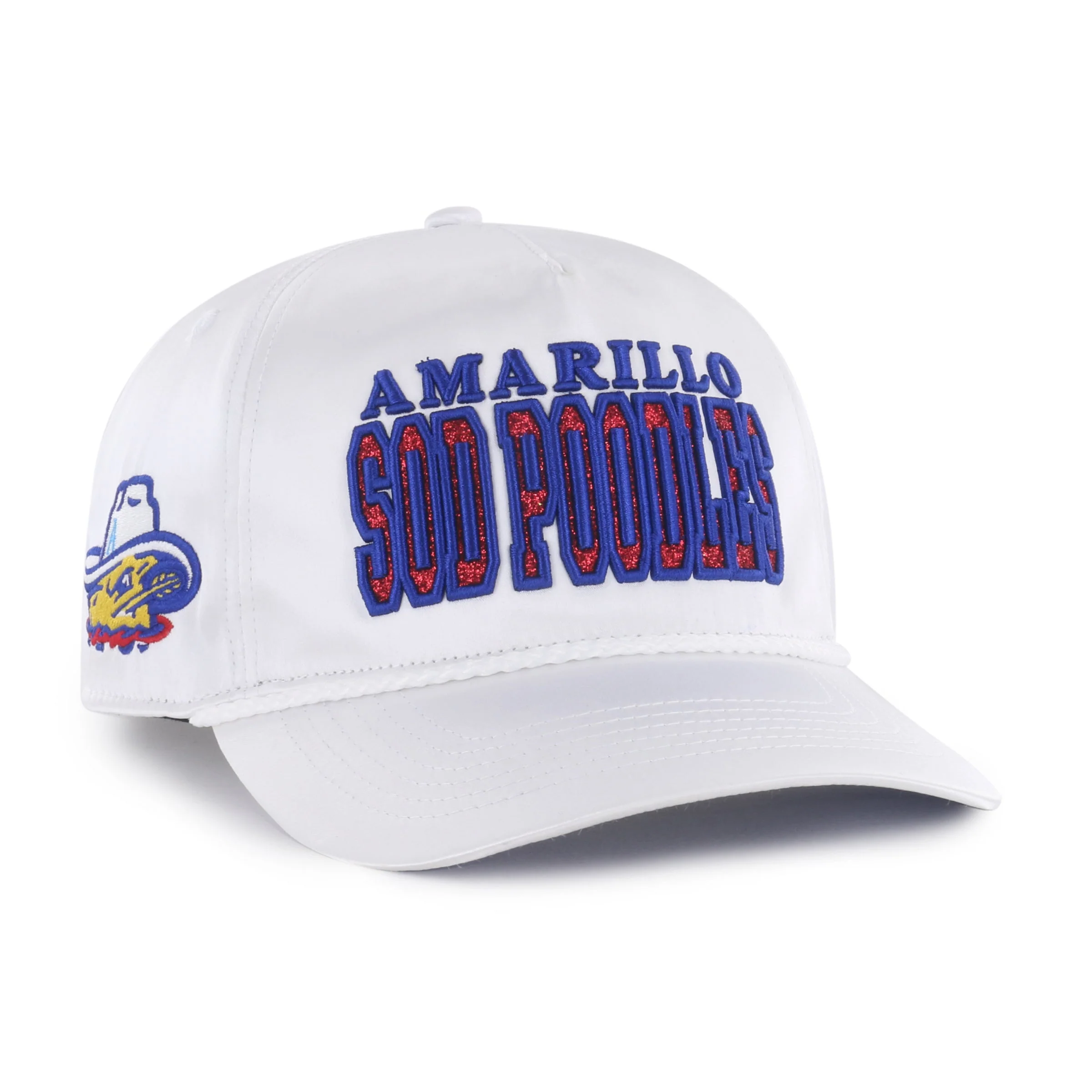 Amarillo Sod Poodles '47 White Outspoken Hitch Cap - Image 2
