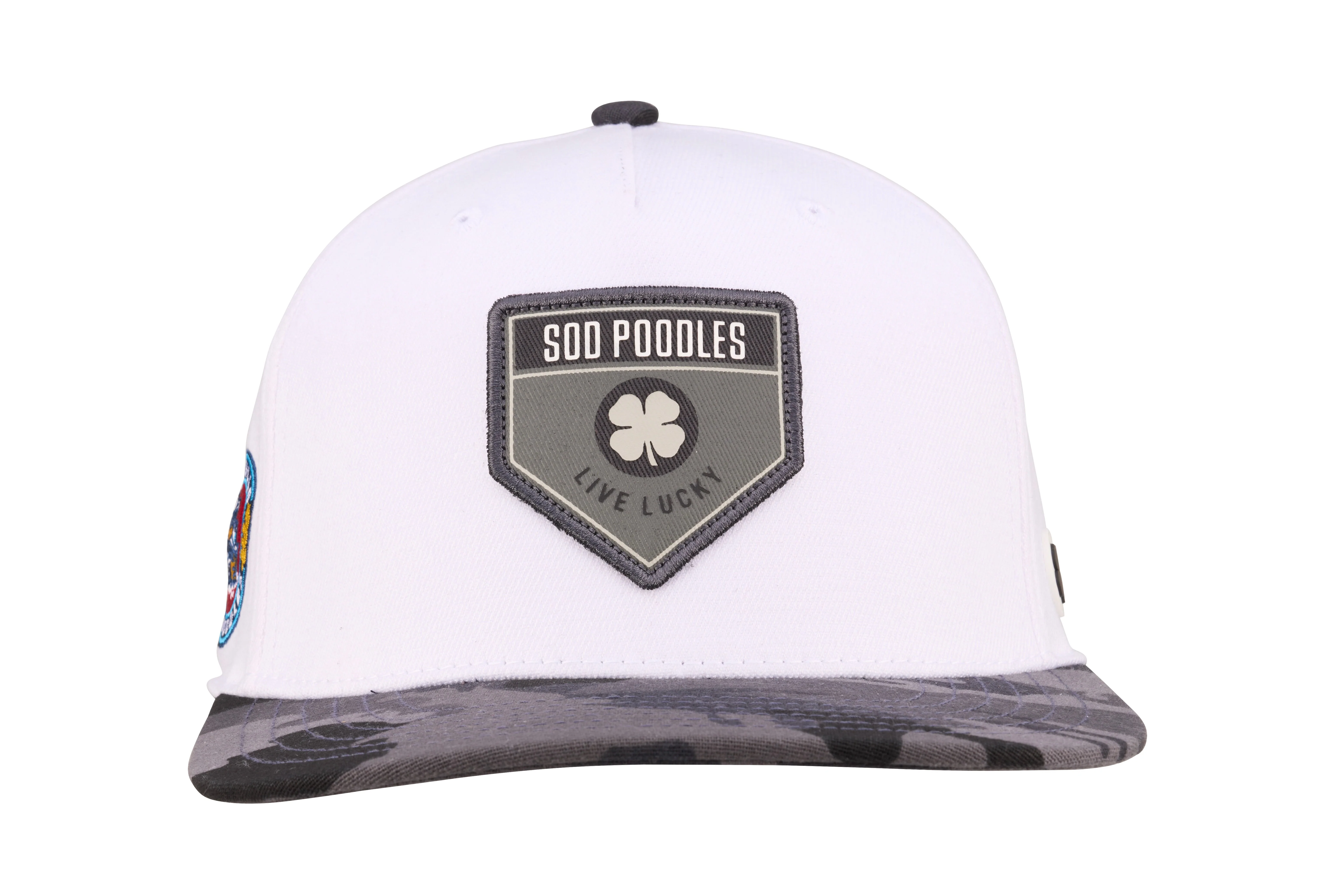 Amarillo Sod Poodles Black Clover At The Plate Cap - Image 2