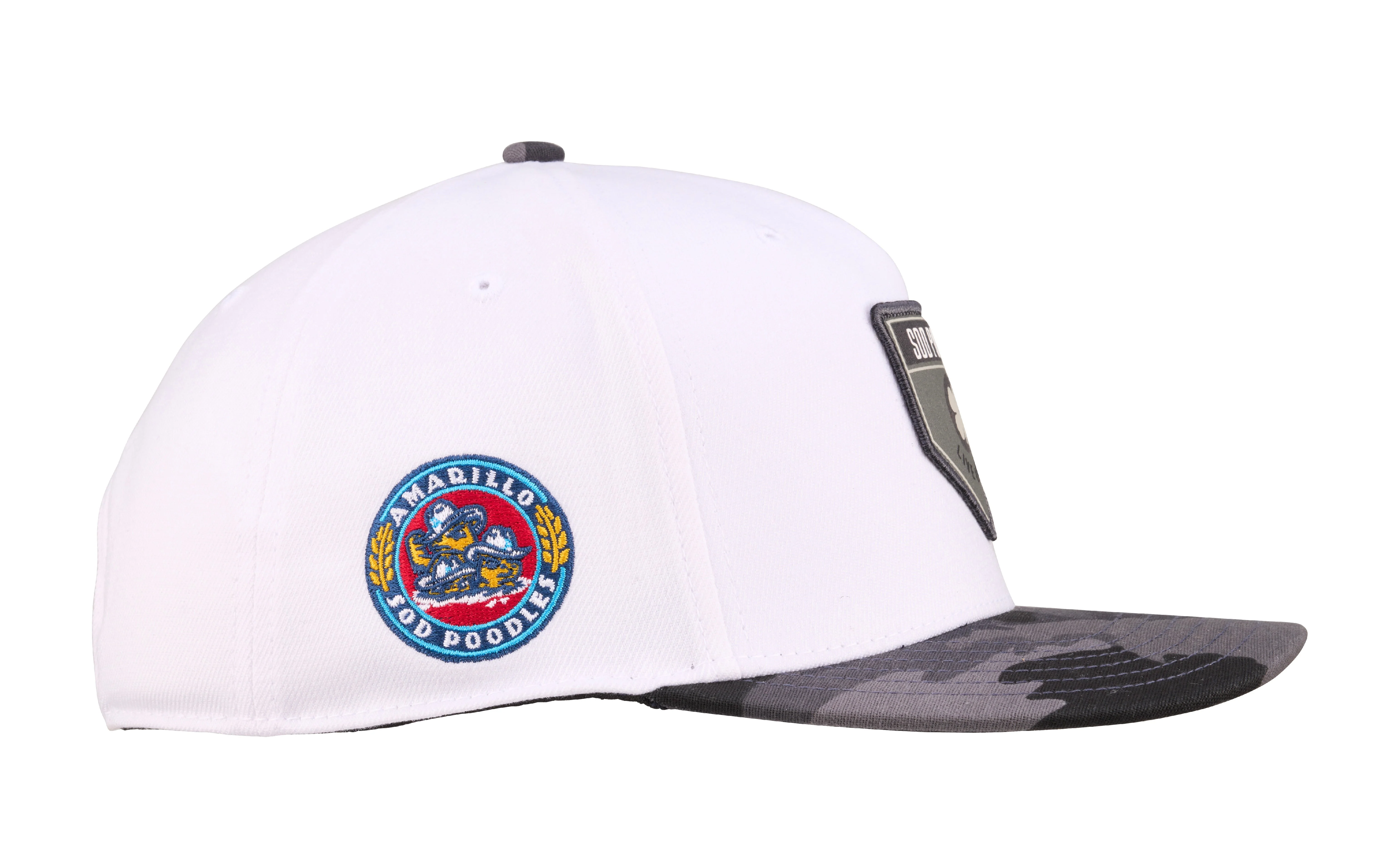 Amarillo Sod Poodles Black Clover At The Plate Cap - Image 4