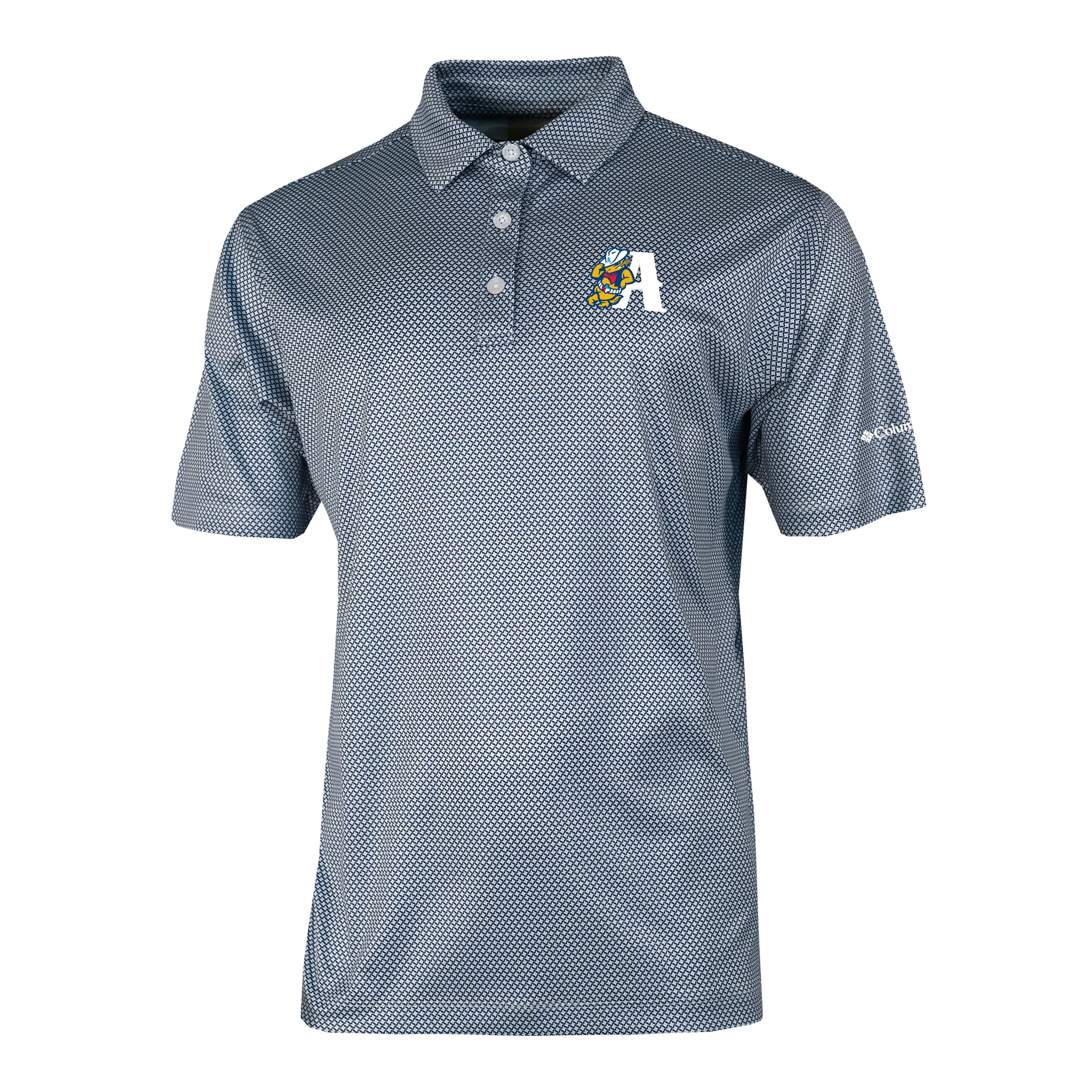 Amarillo Sod Poodles Columbia Navy LeanA Flyer Polo